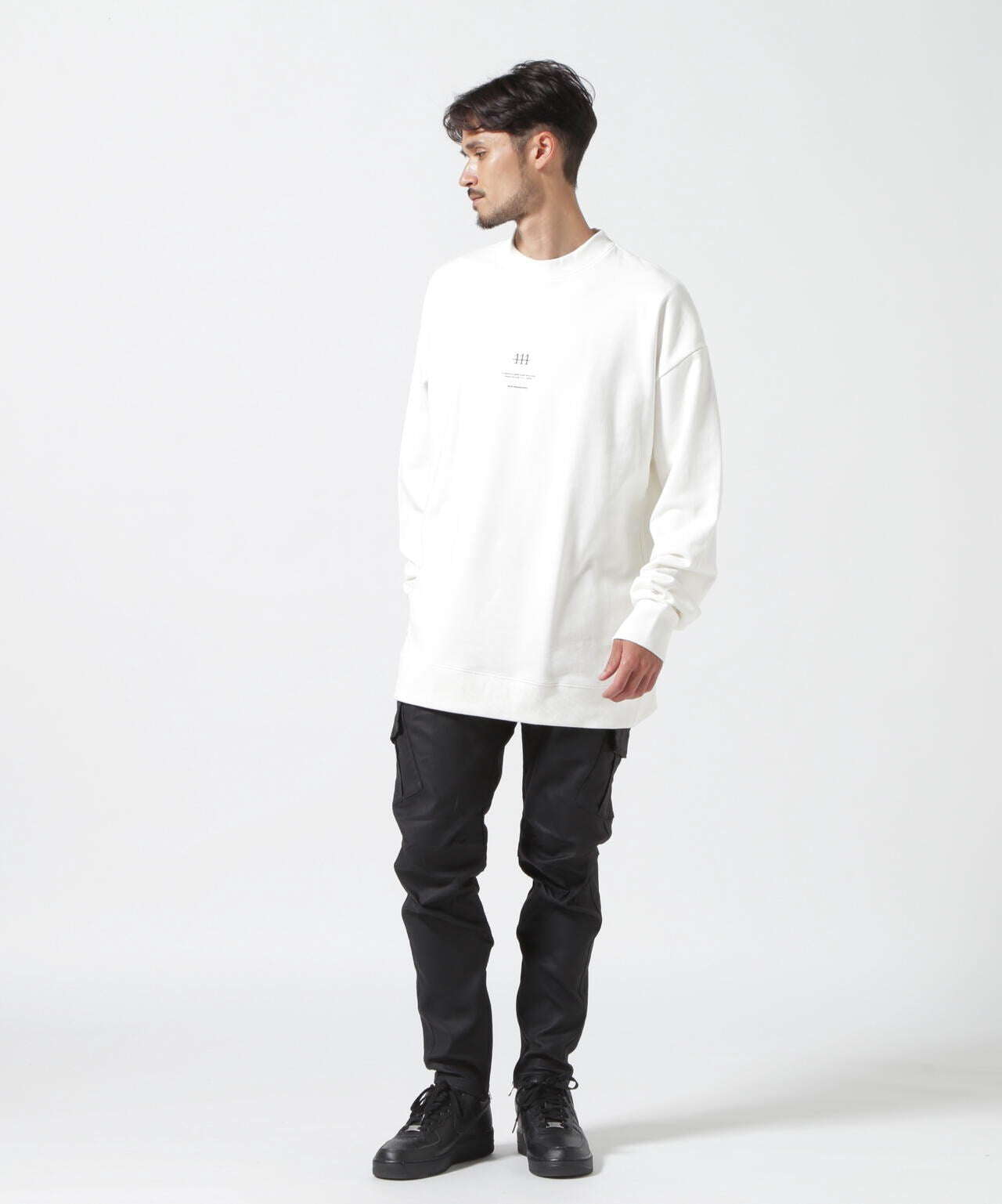 WEB&DEPOT限定】/A4A/エーフォーエー/PAINT SWEAT CREWNECK