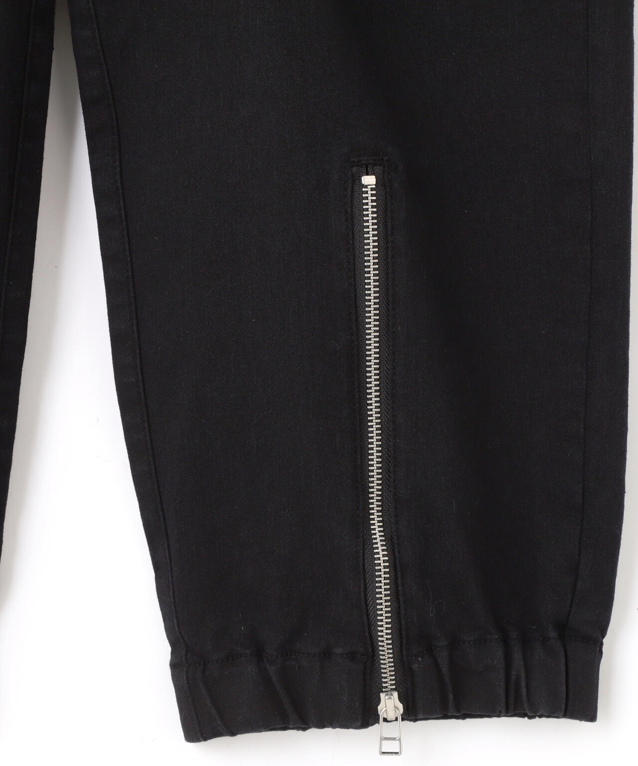 DankeSchon/ダンケシェーン/TC BLK FRONTZIP PANTS/TCブラックフロント