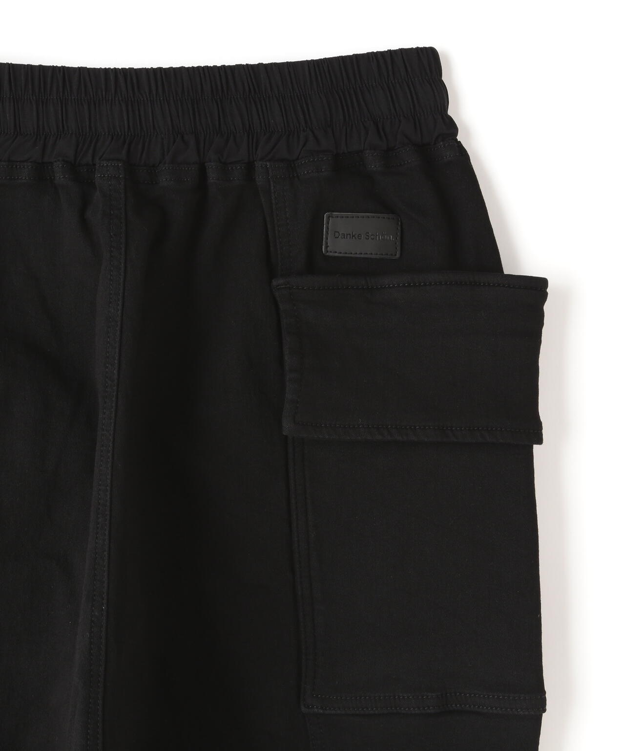 DankeSchon/ダンケシェーン/PREMIUM TC BLACK GARDENER PANTS/ガーデナーパンツ