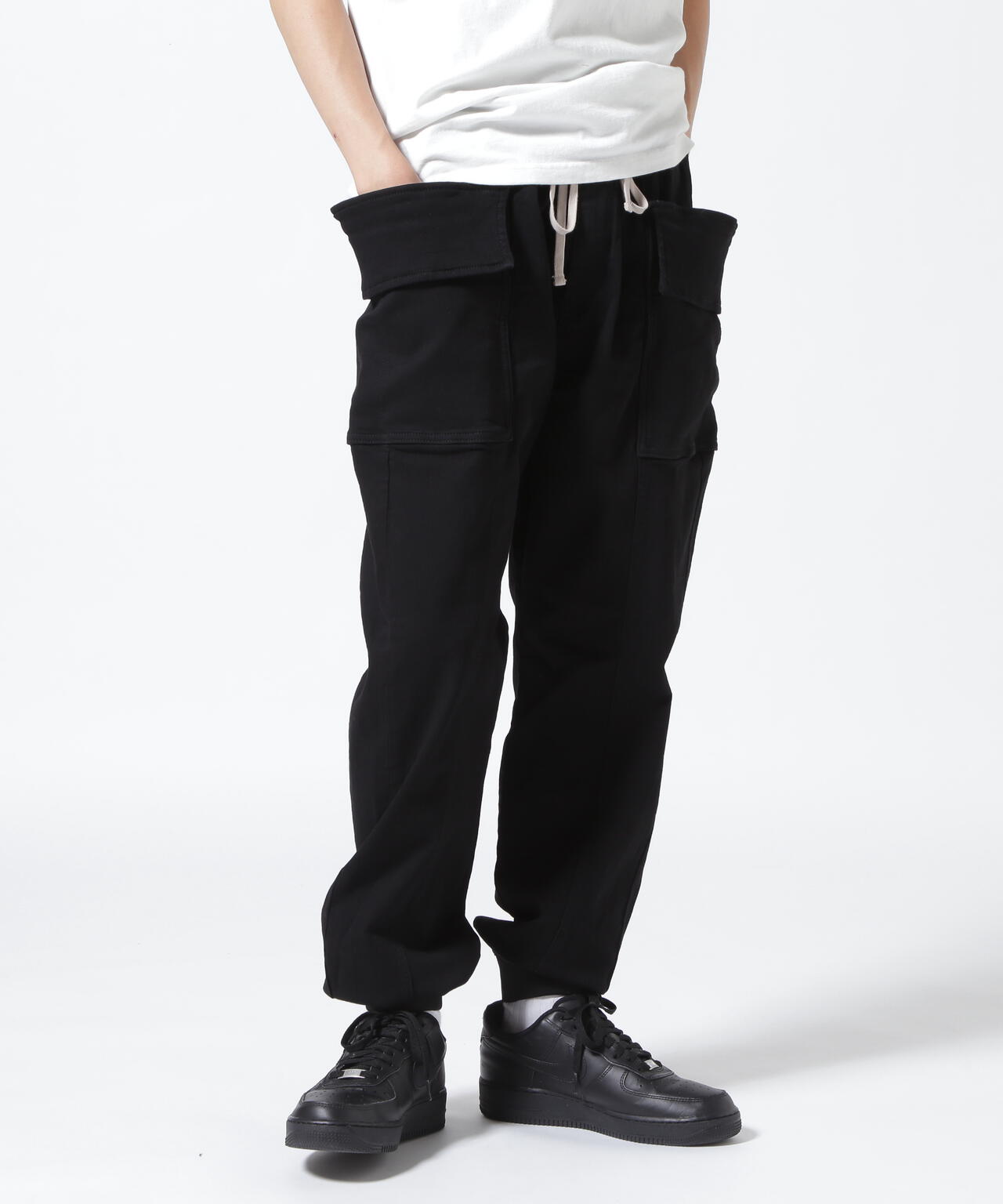 DankeSchon/ダンケシェーン/PREMIUM TC BLACK GARDENER PANTS/ガーデナーパンツ