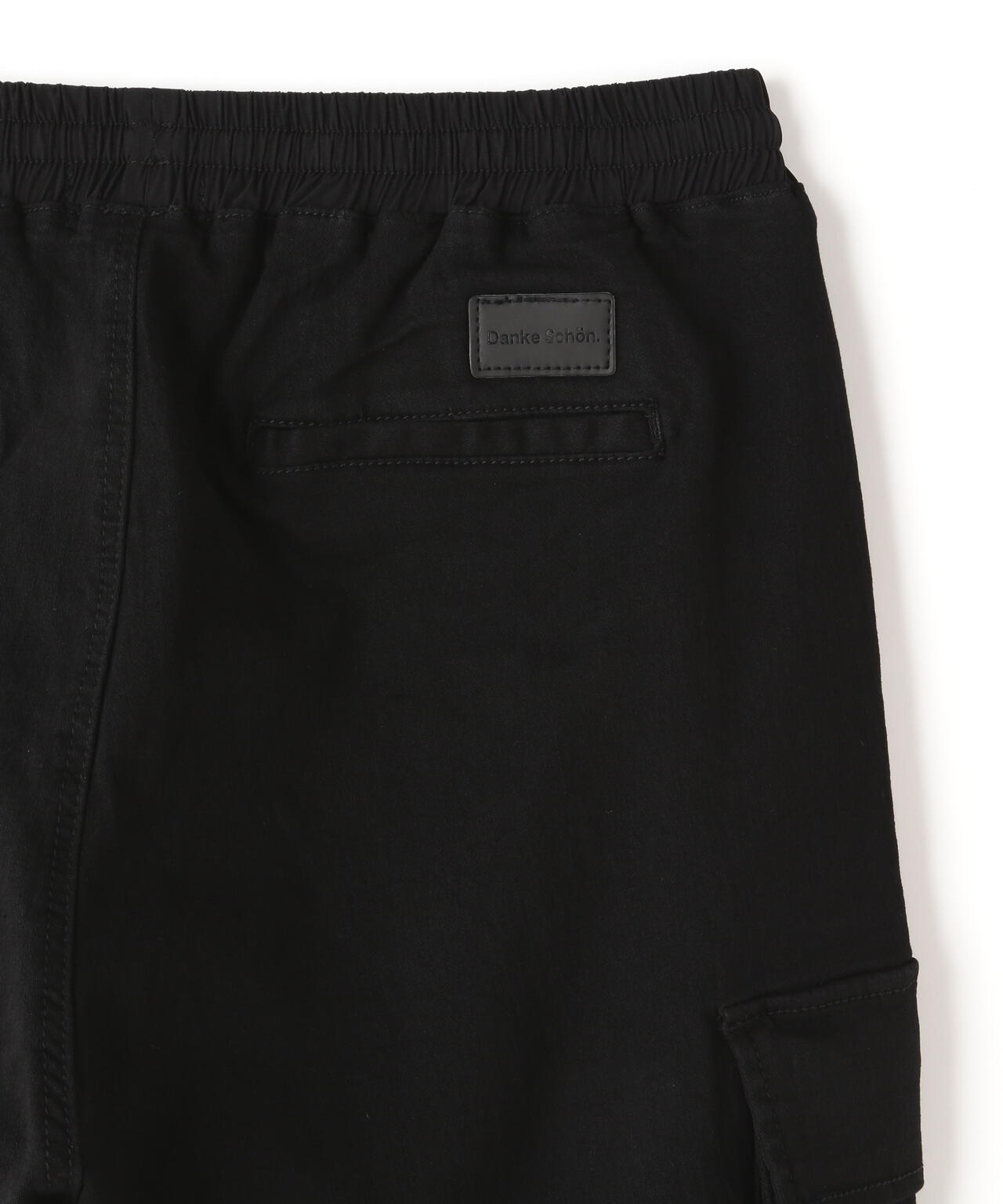 DankeSchon/ダンケシェーン/PREMIUM TC BLACK ZIP POCKET PANTS