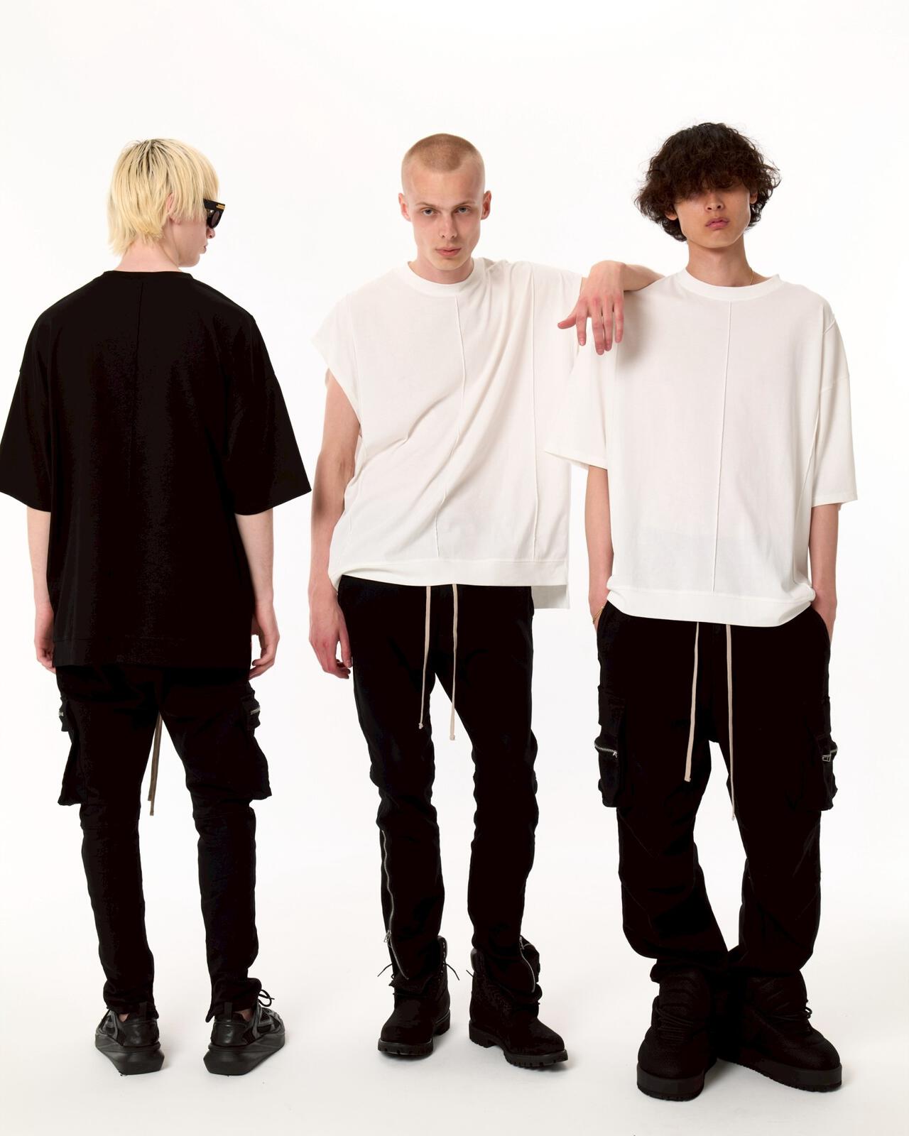 DankeSchon/ダンケシェーン/PREMIUM TC BLACK FLAP PANTS/フラップ