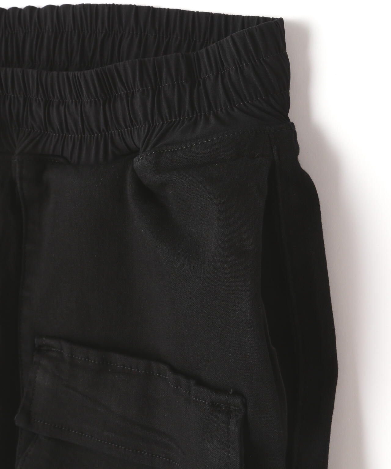 DankeSchon/ダンケシェーン/PREMIUM TC BLACK FLAP PANTS/フラップパンツ