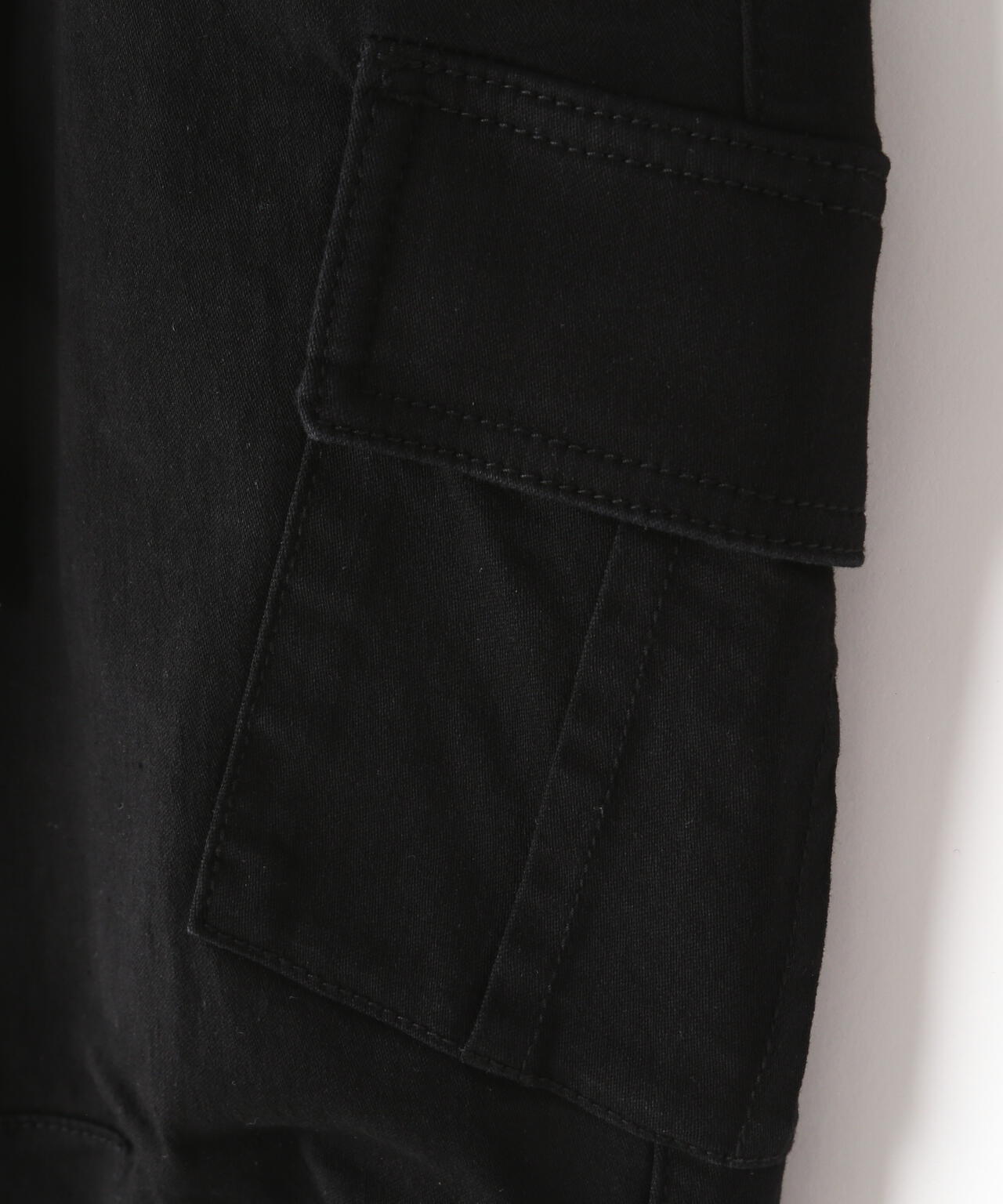 DankeSchon/ダンケシェーン/PREMIUM TC BLACK ZIP CARGO PANTS/ジップ