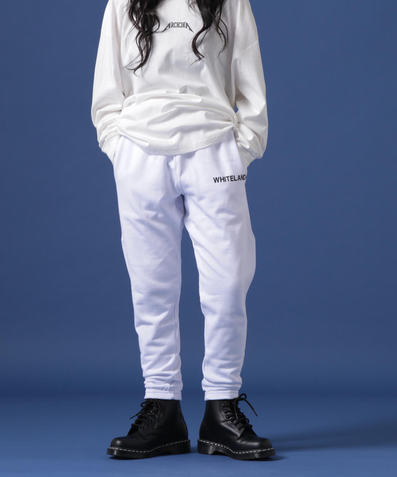 【WEB&DEPOT限定】WHITELAND/ホワイトランド/LOGO SWT PT/ロゴスウェット