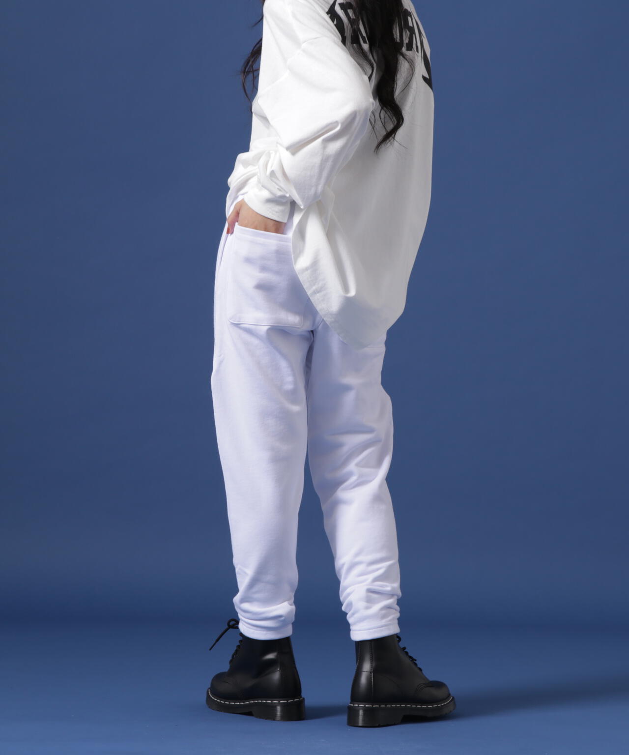 【WEB&DEPOT限定】WHITELAND/ホワイトランド/LOGO SWT PT/ロゴスウェット