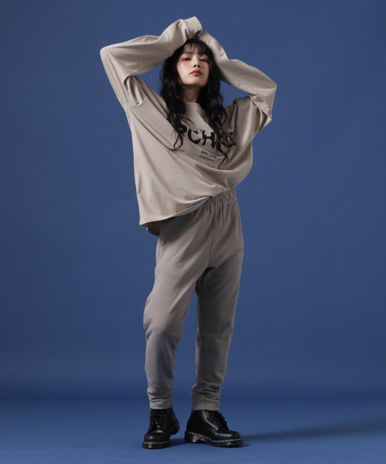 【WEB&DEPOT限定】WHITELAND/ホワイトランド/LOGO SWT PT/ロゴスウェット