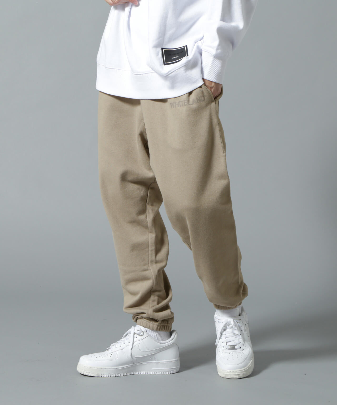 【WEB&DEPOT限定】WHITELAND/ホワイトランド/LOGO SWT PT/ロゴスウェット