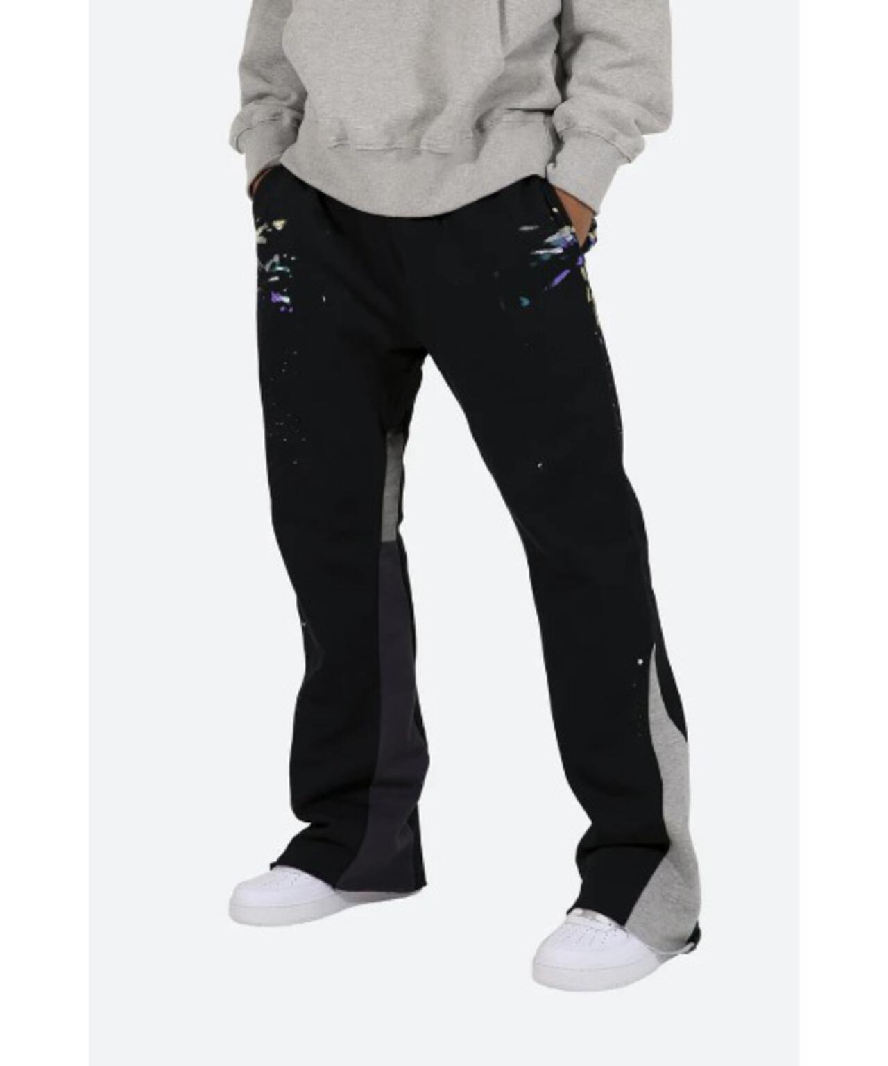 mnml/ミニマル/CONTRAST BOOTCUT SWEATPANTS(M2021-W196/M2022-W608