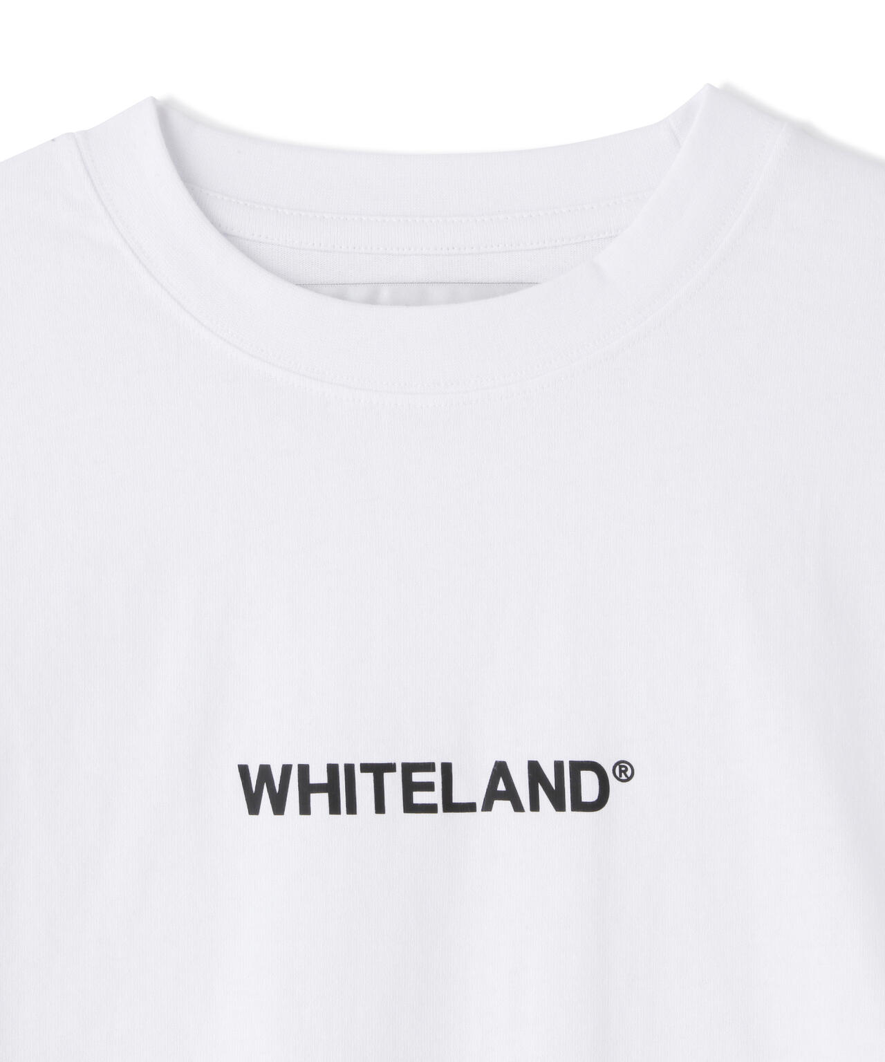 【WEB&DEPOT限定】WHITELAND/ホワイトランド/LOGO LST/ロゴロングスリーブT
