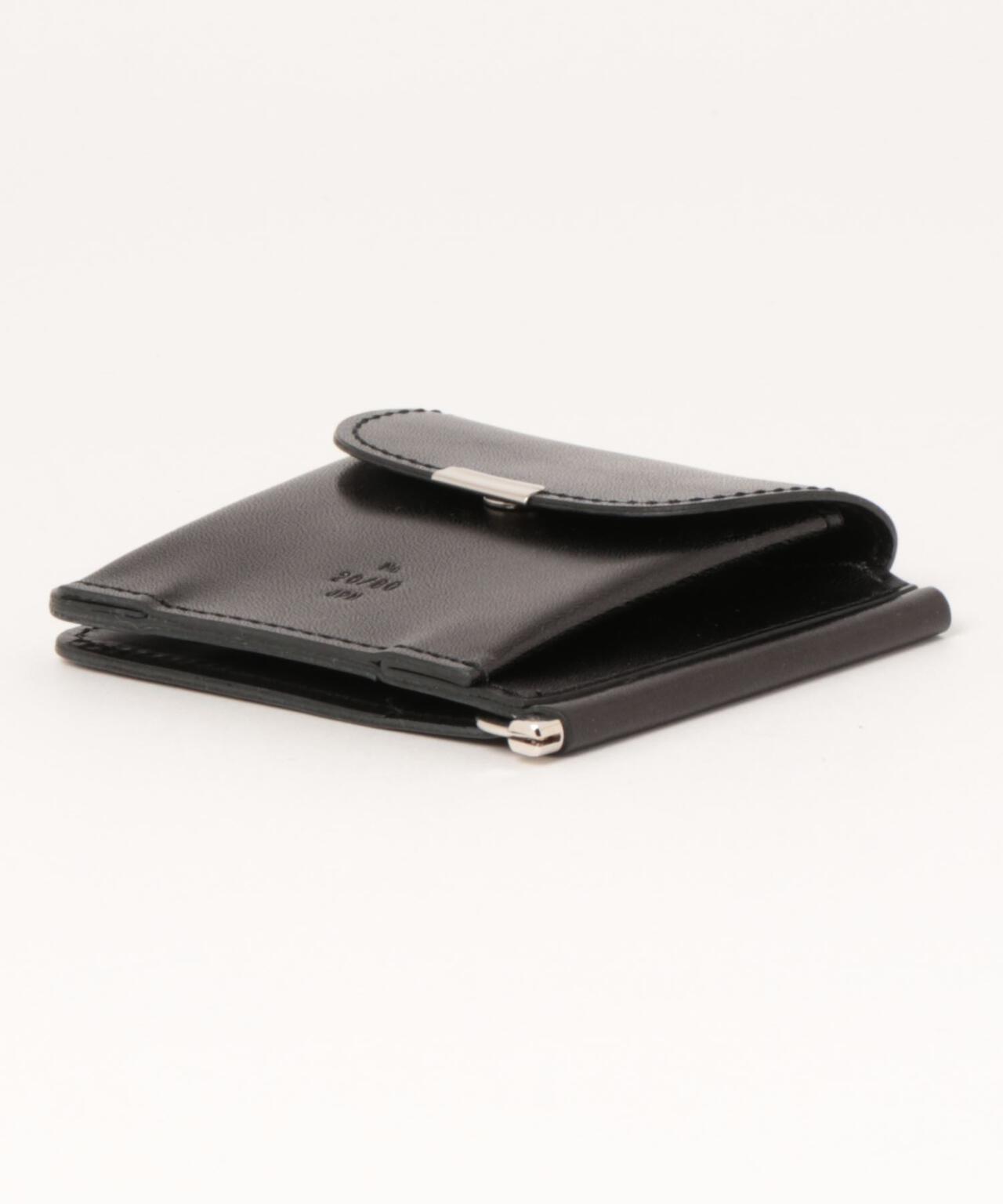 20/80 ブラック マネークリップ 20/80/トゥエンティーエイティー/ TOCHIGI LEATHER CLIP WALLET