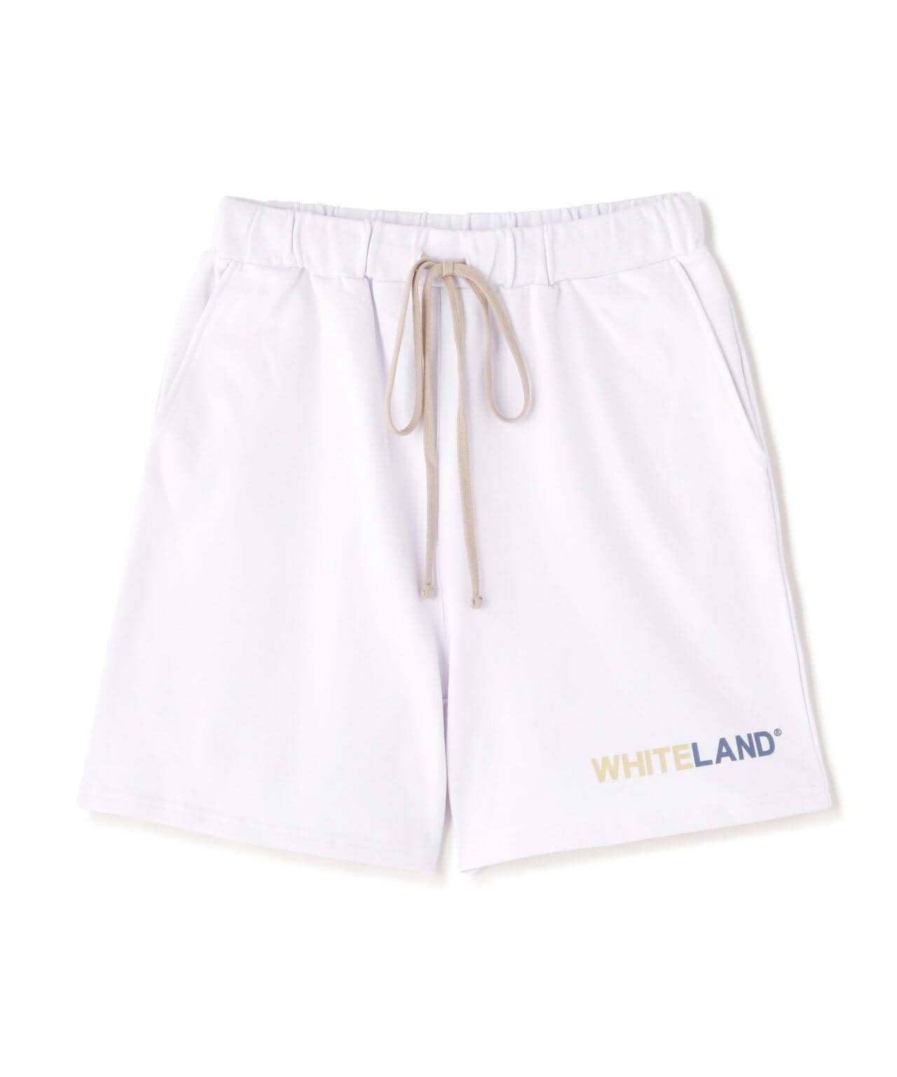 WEB&DEPOT限定/WHITELAND/ホワイトランド/OWL/COLOR LOGO SWT SHORTS