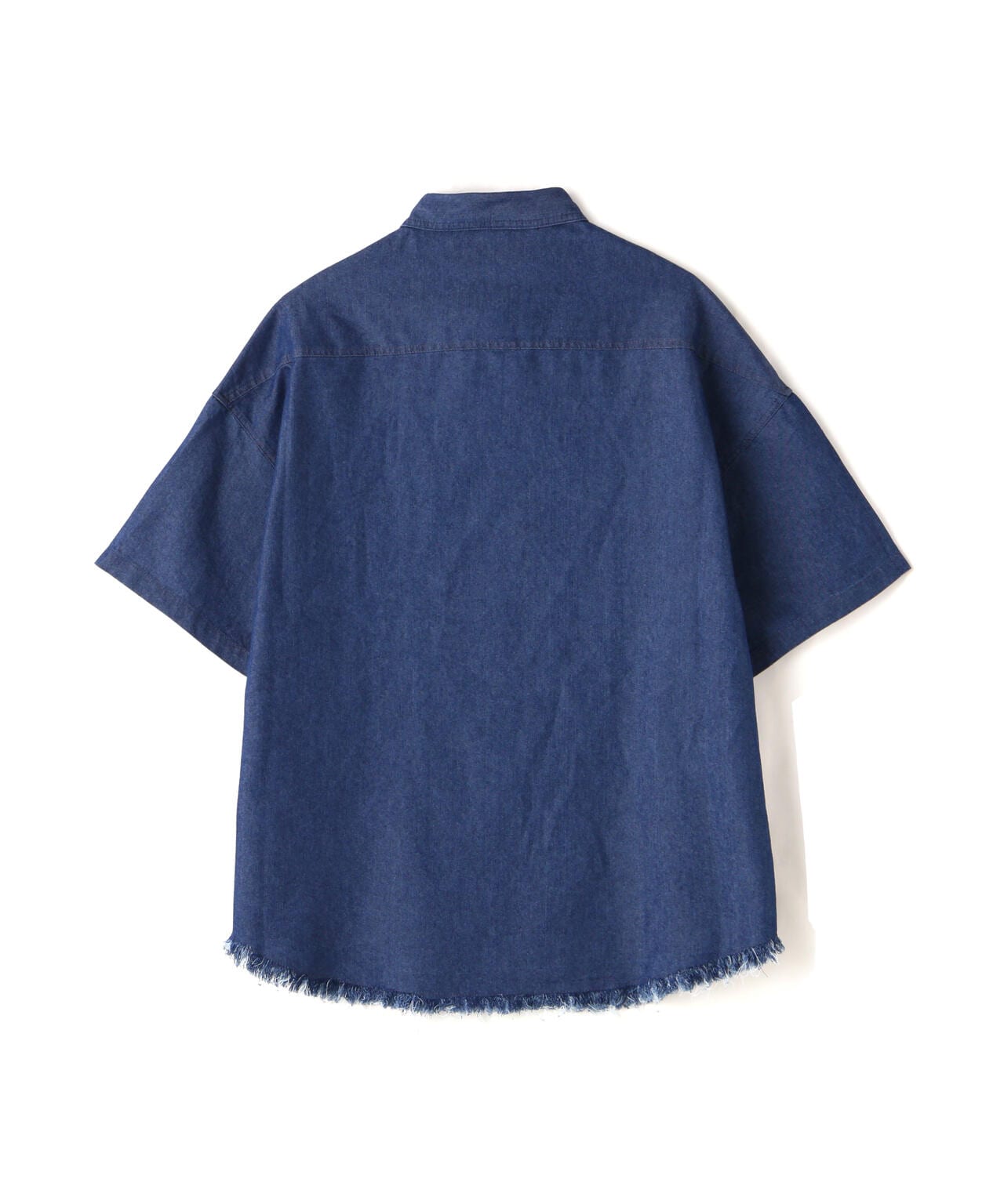 【WEB&DEPOT限定】WHITELAND/OWL/DENIM S/S SHIRT