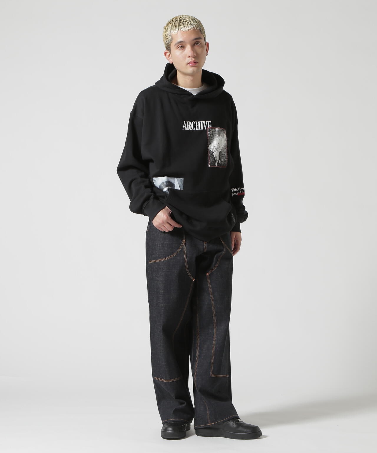 ao☆です A4A/エーフォーエー/STITCH SWEAT HOODIE/パーカー | L.H.P