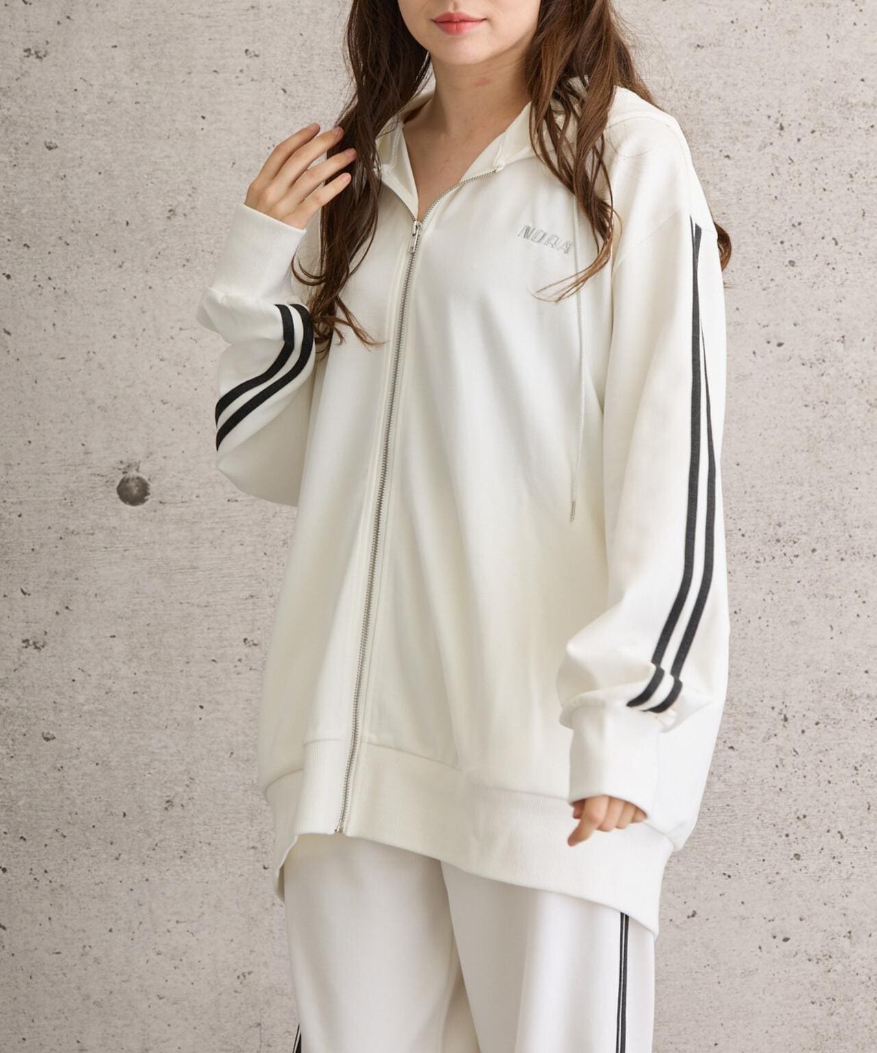 NORA/ノラ/フルジップフードジャージ | L.H.P（エルエイチピー