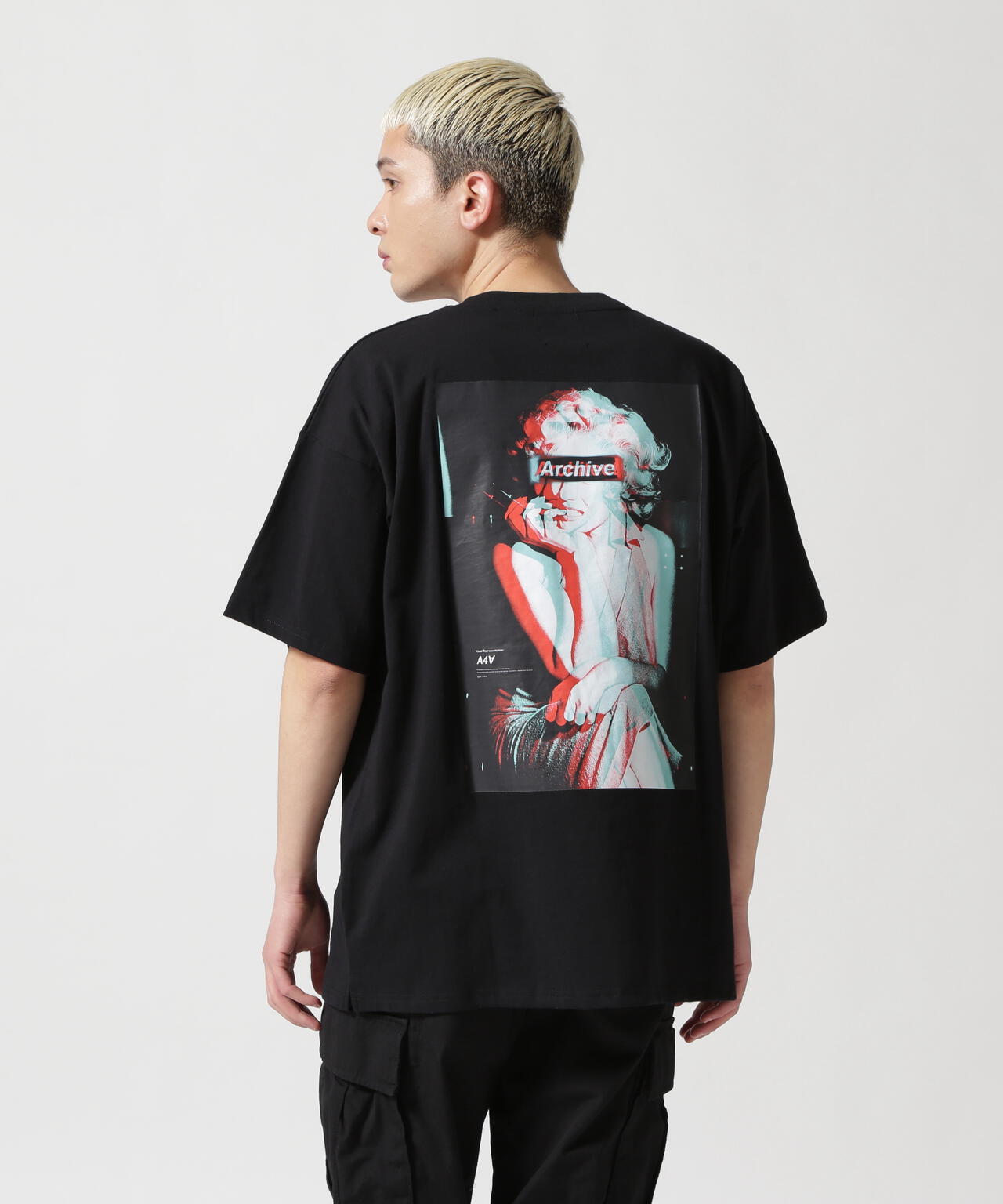 【WEB&DEPOT限定】A4A/エーフォーエー/MONROE s/s TEE