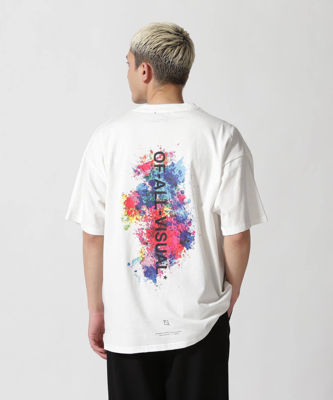 【WEB&DEPOT限定】A4A/エーフォーエー/PAINT s/s TEE