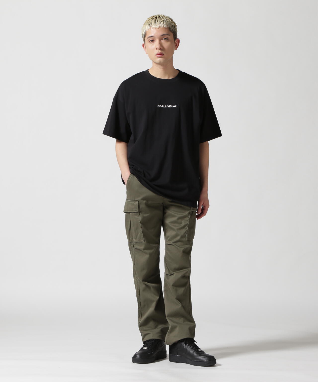 【WEB&DEPOT限定】A4A/エーフォーエー/SMOKE s/s TEE