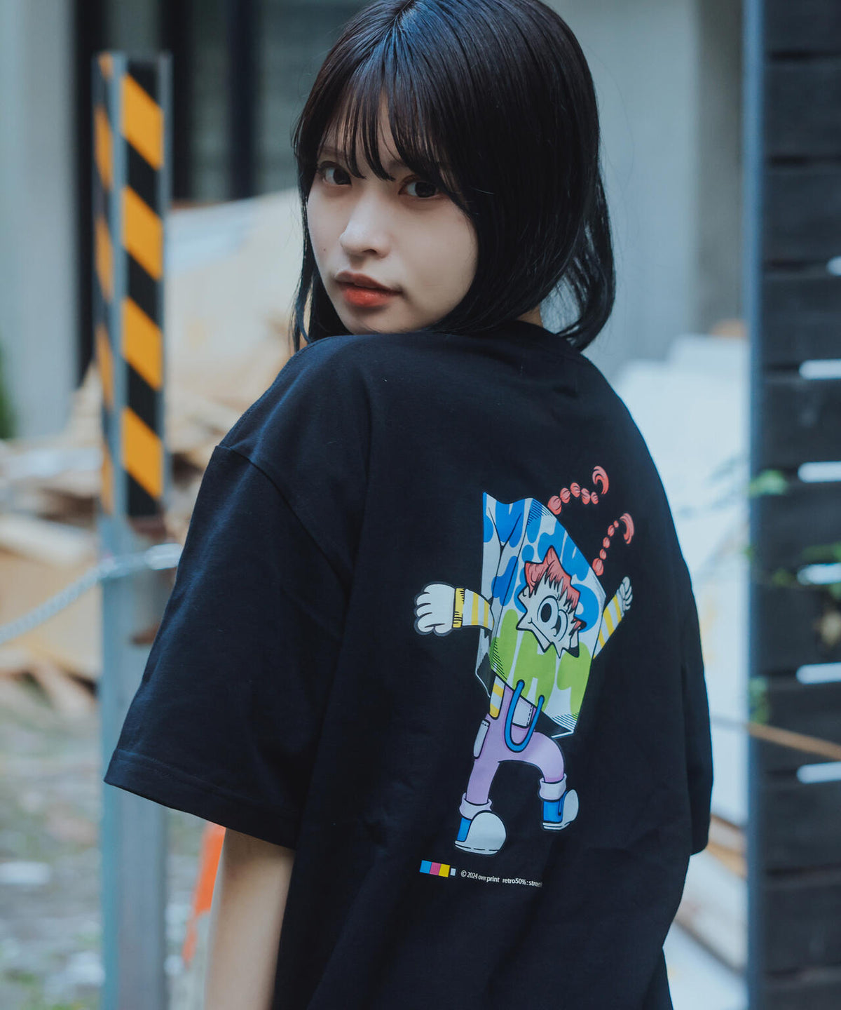 overprint/オーバープリント/【LHP EXCLUSIVE】Shopper Tee - ZERO 