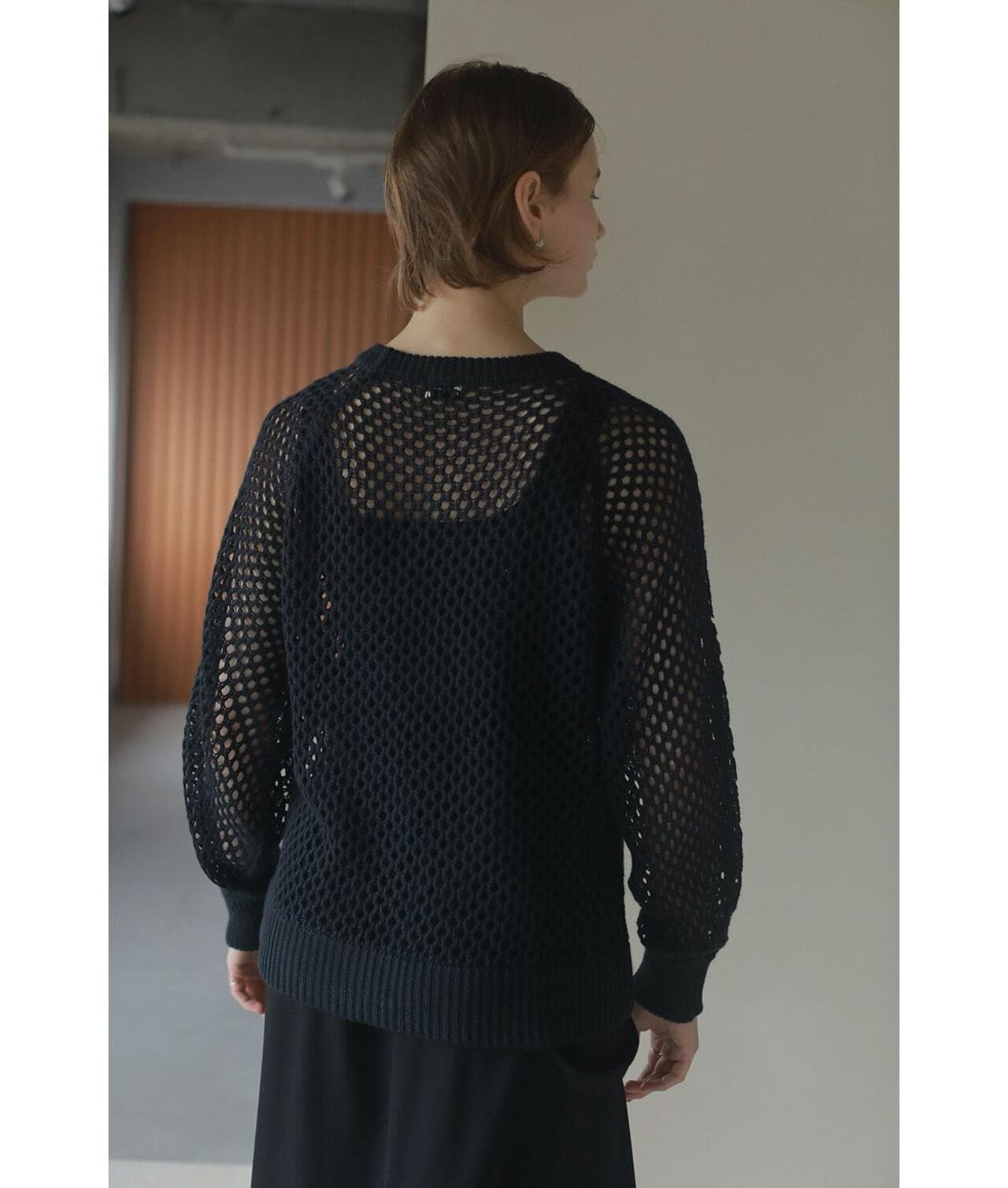 MANOF/マノフ/MESH KNIT TOPS | L.H.P（エルエイチピー） ｜【公式