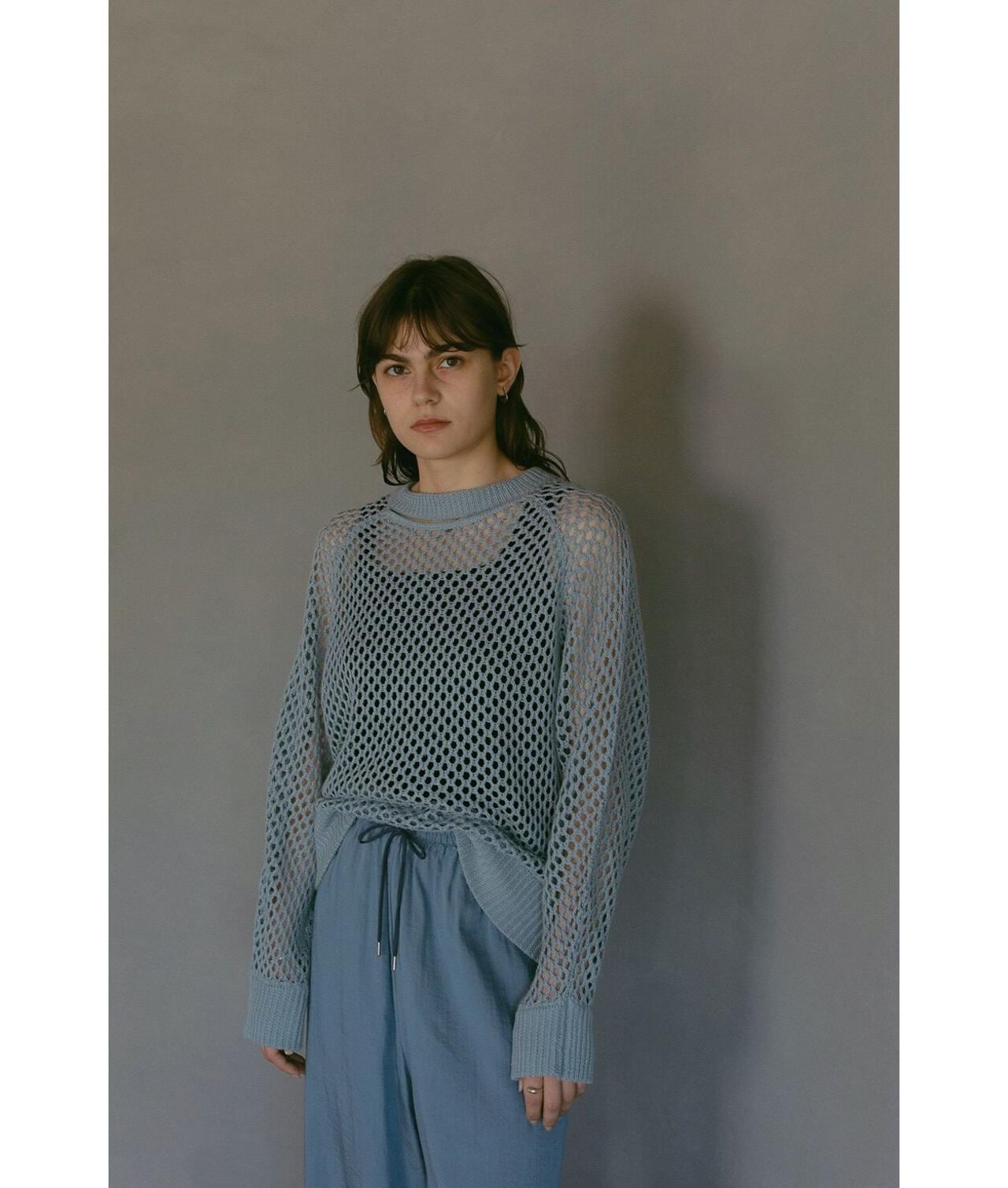 MANOF/マノフ/MESH KNIT TOPS | L.H.P（エルエイチピー） ｜【公式