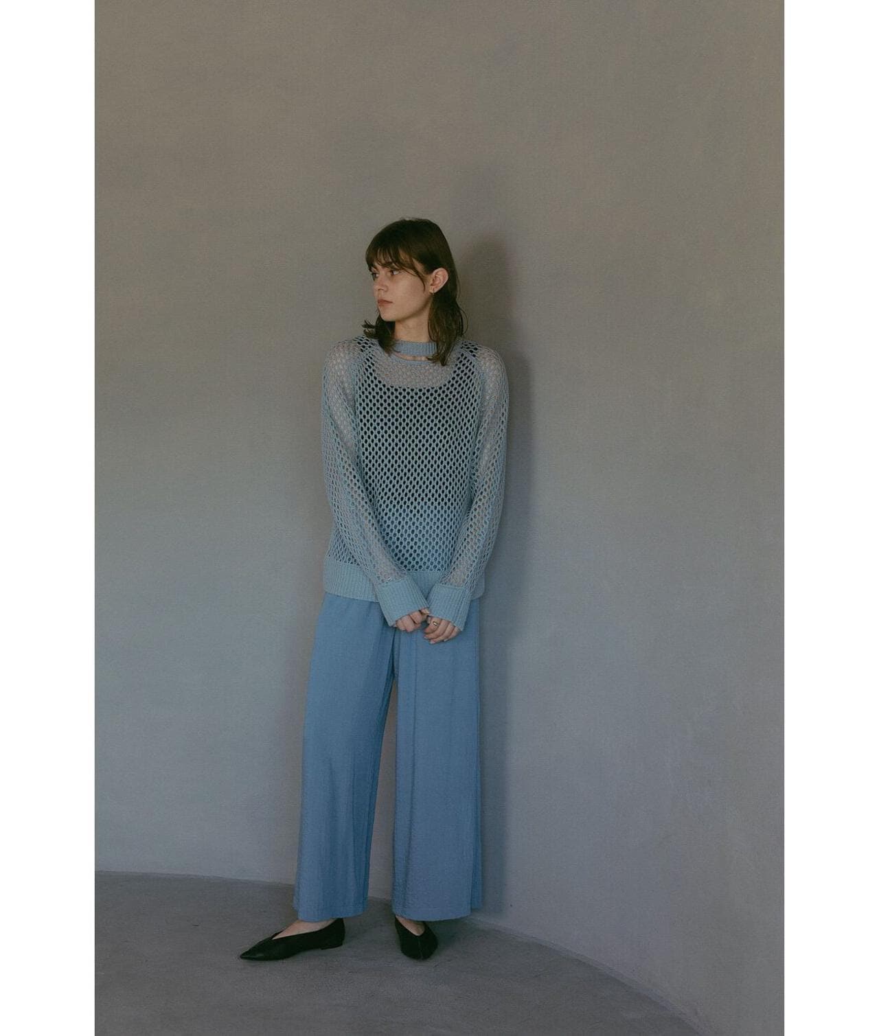 MANOF/マノフ/MESH KNIT TOPS | L.H.P（エルエイチピー） ｜【公式