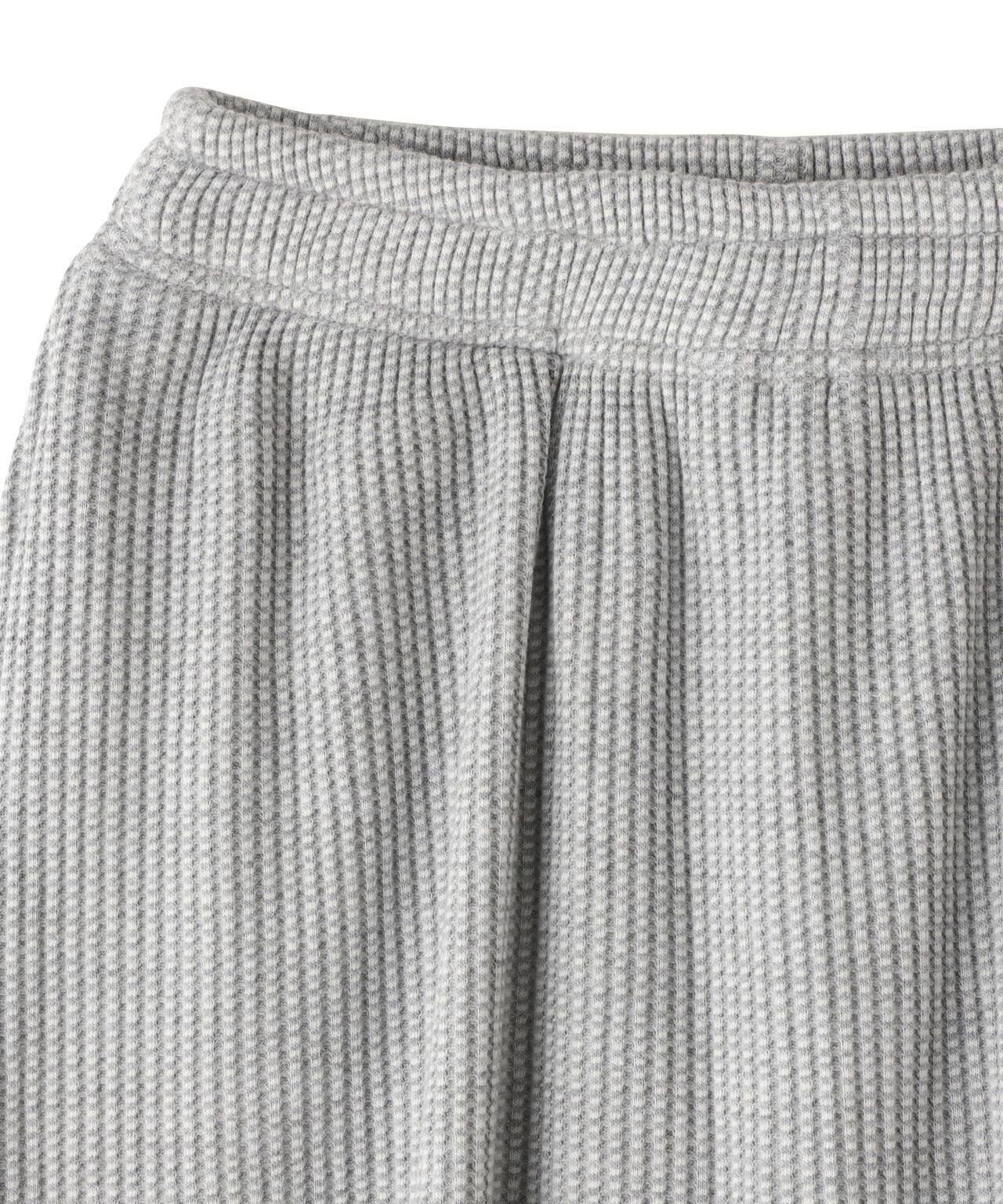 JICHOI COMFORT/ジチョイコンフォート/WAFFLE SLIM LAYERED PANTS