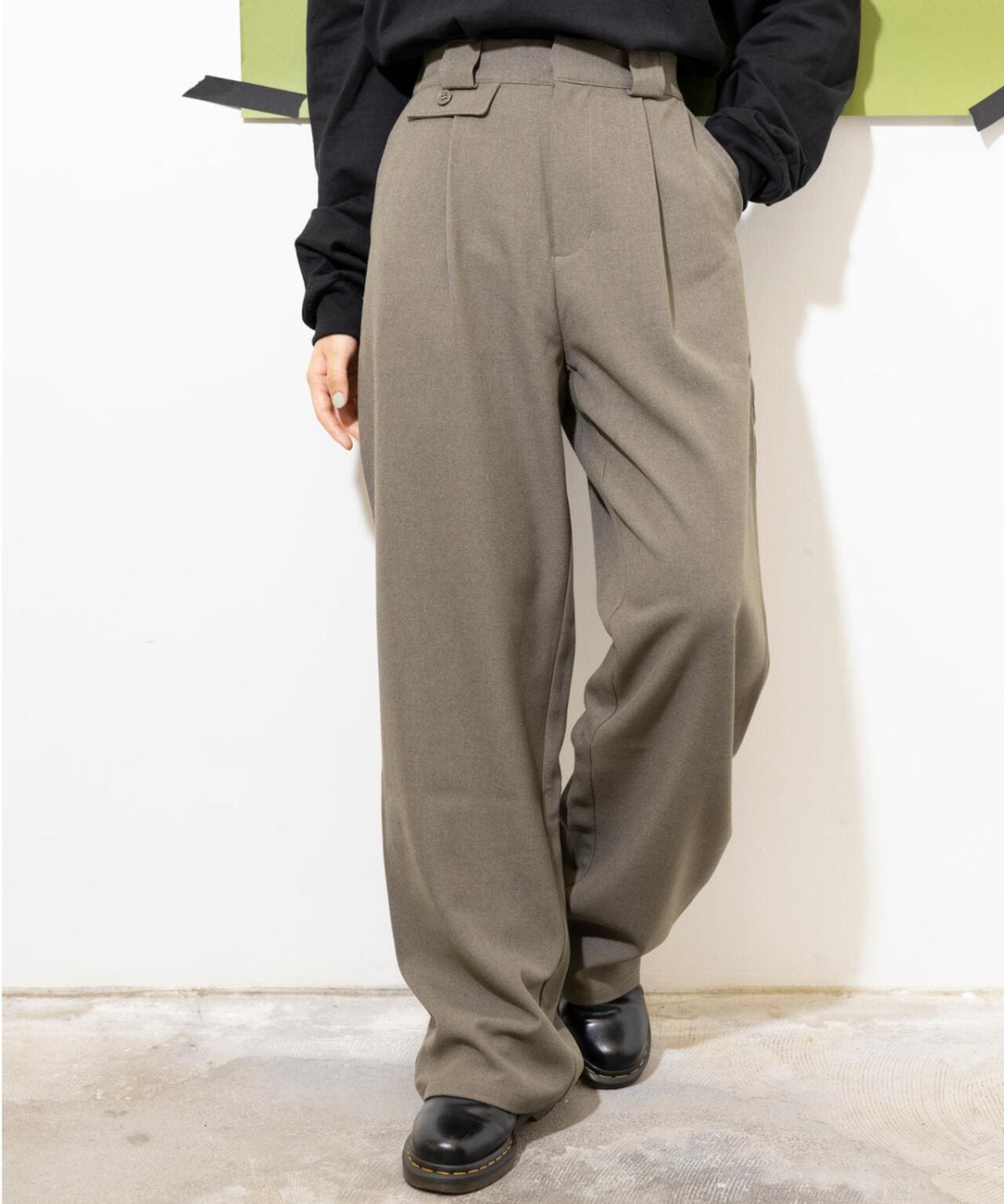 yipyip/イップイップ/1TUCK STRAIGHT TROUSER | L.H.P（エルエイチピー