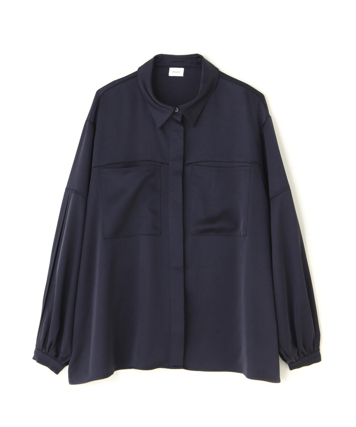 MANOF/マノフ/OUT POCKET SATIN SHIRTS | L.H.P（エルエイチピー 