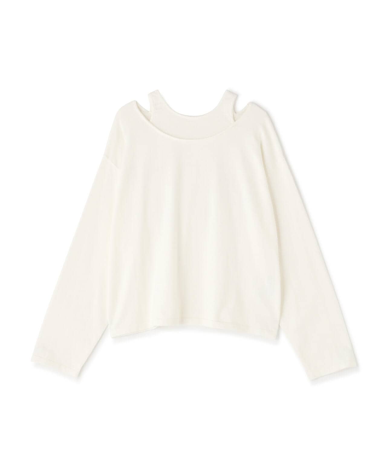 MANOF/マノフ/NECK LAYERED KNIT TOPS | L.H.P（エルエイチピー