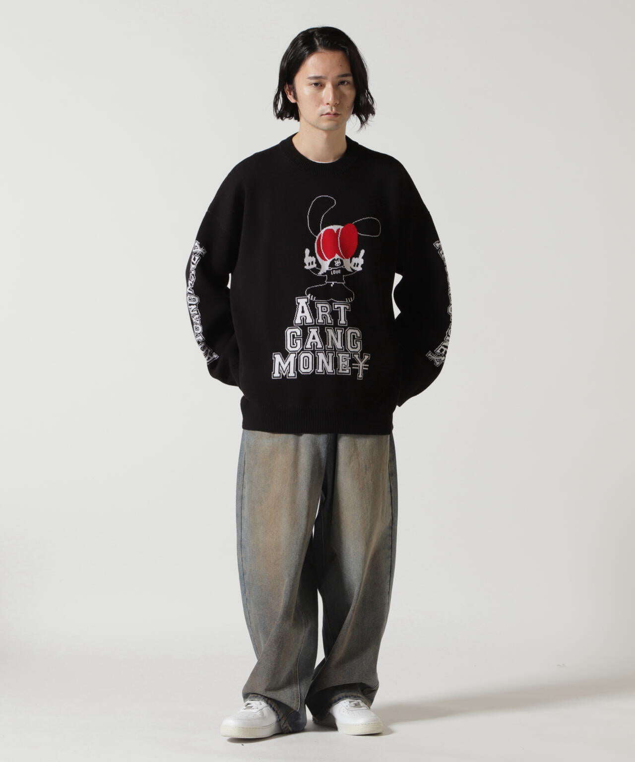 SKOLOCT×WHITELAND/スコロクト×ホワイトランド/FxxK PULL KNIT | L.H.P