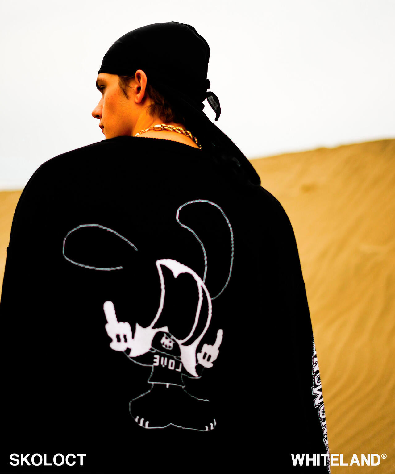 SKOLOCT×WHITELAND/スコロクト×ホワイトランド/FxxK PULL KNIT | L.H.P