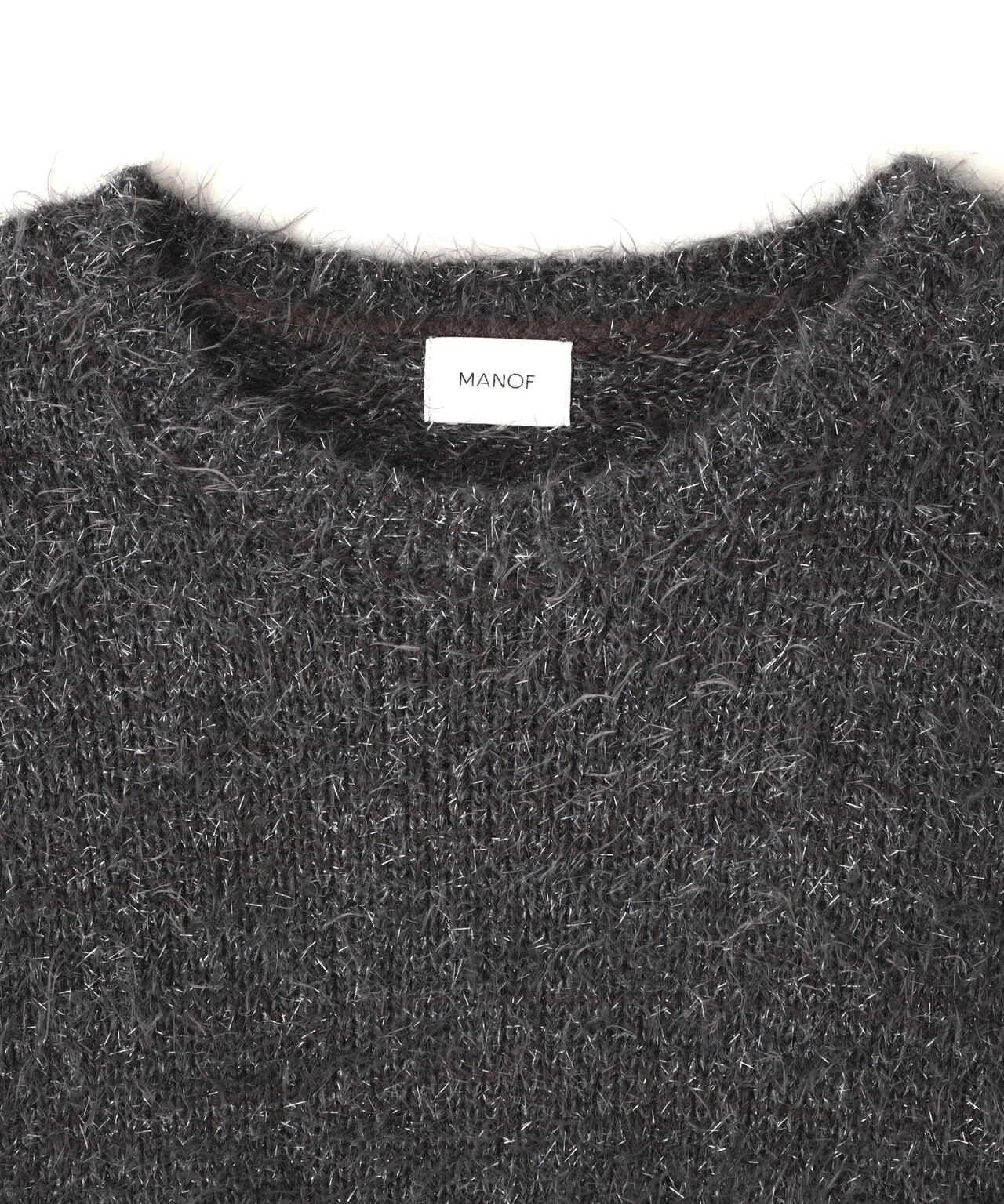 MANOF/マノフ/SHAGGY LAME KNIT TOPS | L.H.P（エルエイチピー