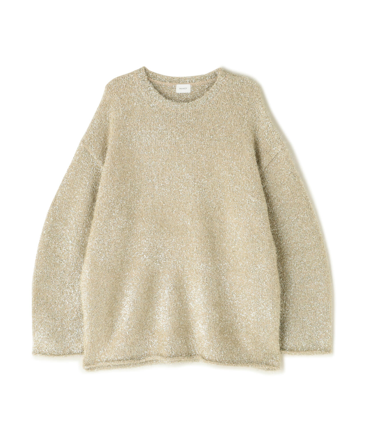 MANOF マノフ トップス MANOF (マノフ) LAYERED KNIT TOPS / レイヤードニットトップス