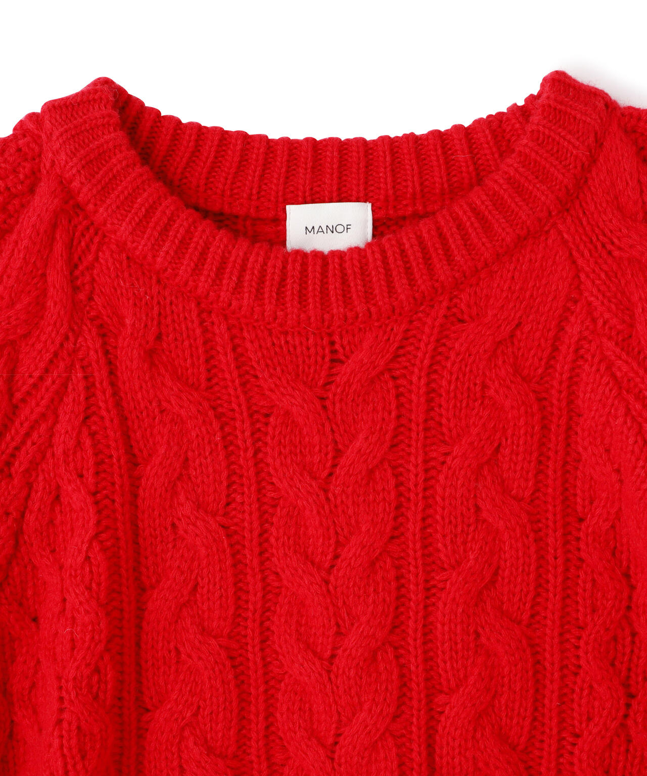 MANOF SHOULDER TUCK CABLE KNIT ケーブルニット SHOULDER TUCK CABLE KNIT｜TOPS(トップス)｜MANOF OFFICIAL ONLINE STORE