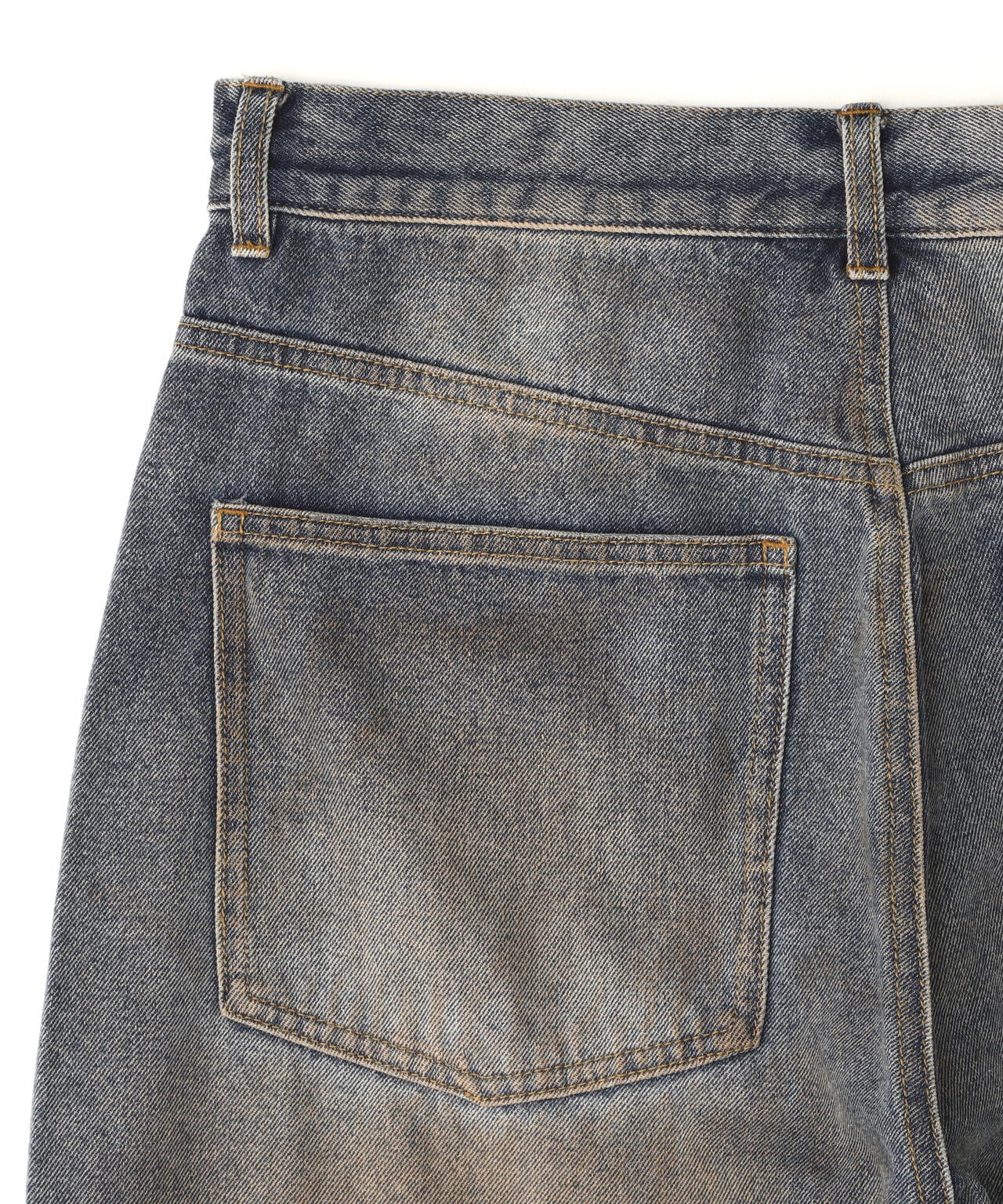 WHITELAND ホワイトランド 24AW Drity Wide Denim Pants ヴィンテージ加工ワイドデニムパンツ 24A-PTL320-WL インディゴ系 F WHITELAND/ホワイトランド/DRITY WIDE DENIM | L.H.P（エルエイチピー