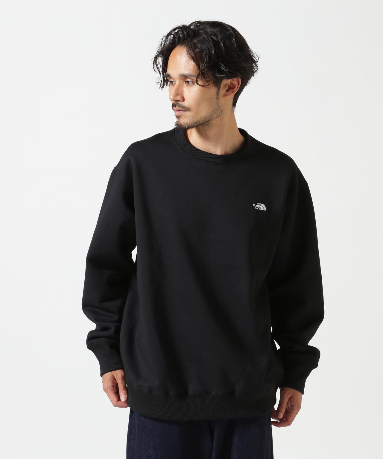 ノースフェイス Backmagic限定 Sweat Crew【L】ブラック 黒 THE NORTH FACE - ノースフェイス Backmagic限定 Sweat Crew【M