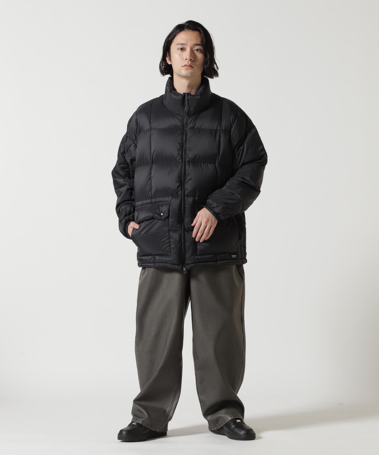 TAION/タイオン/【UNISEX】MOUNTAIN PACKABLE VOLUMEDOUN JACKET