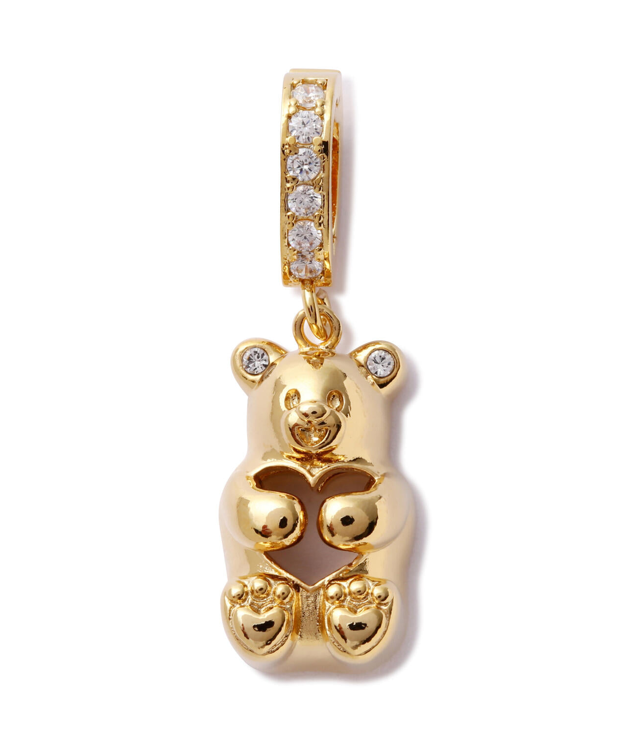 アクセサリー miemie MIKSHIMAI/ミクシマイ/HEART METAL BEAR PENDANT | L.H.P
