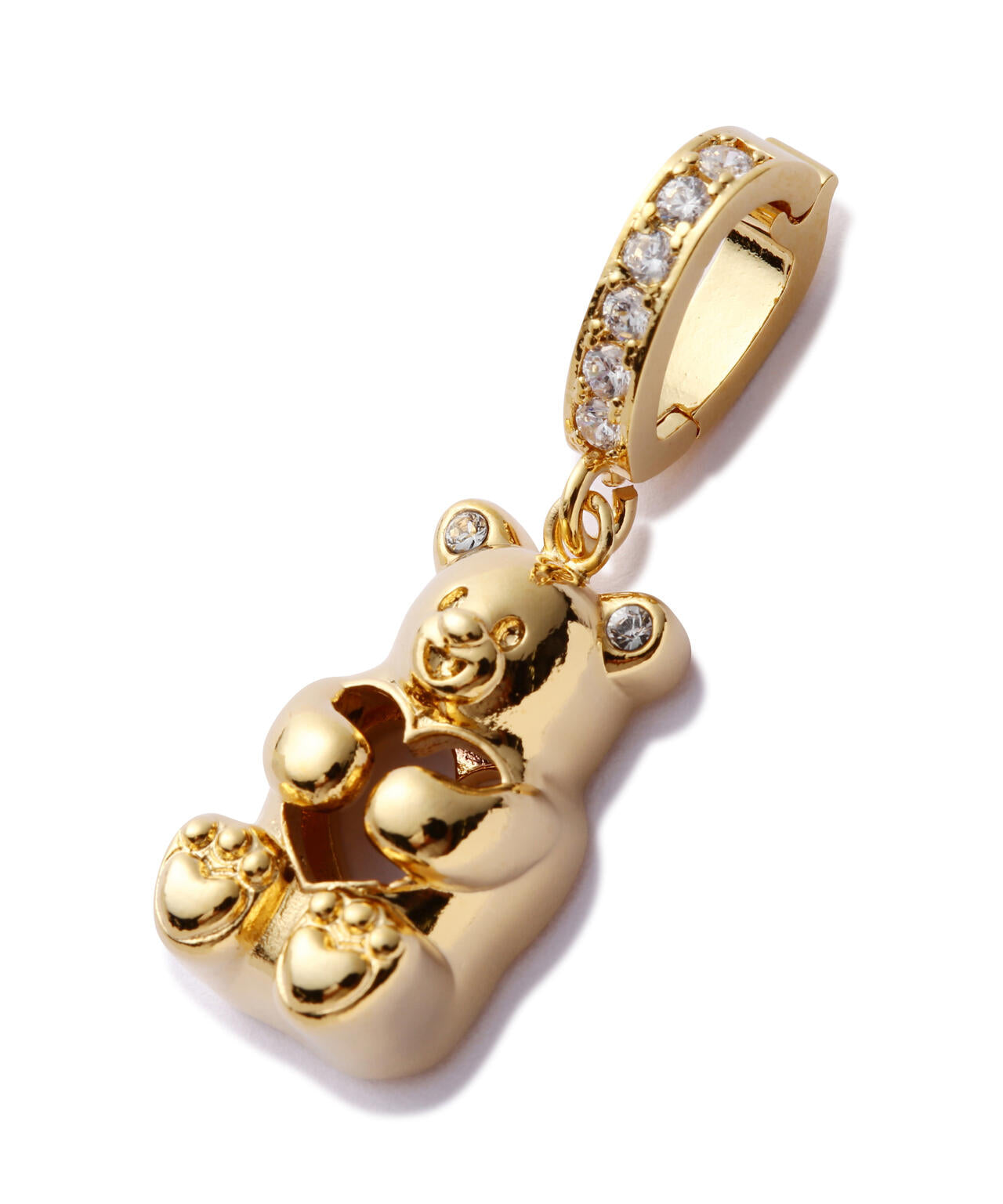 アクセサリー miemie MIKSHIMAI/ミクシマイ/HEART METAL BEAR PENDANT | L.H.P