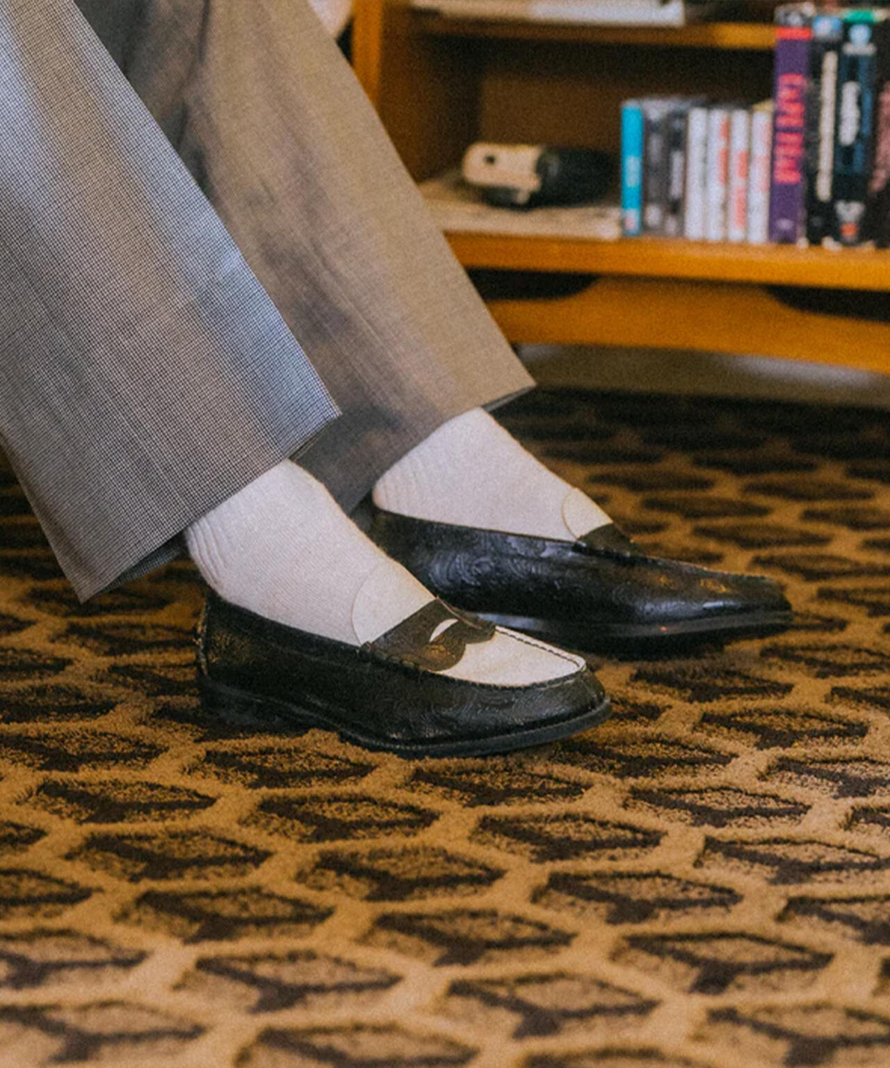 The Kenford Fineshoes/ケンフォードファインシューズ/EMBOSSED LOAFERS