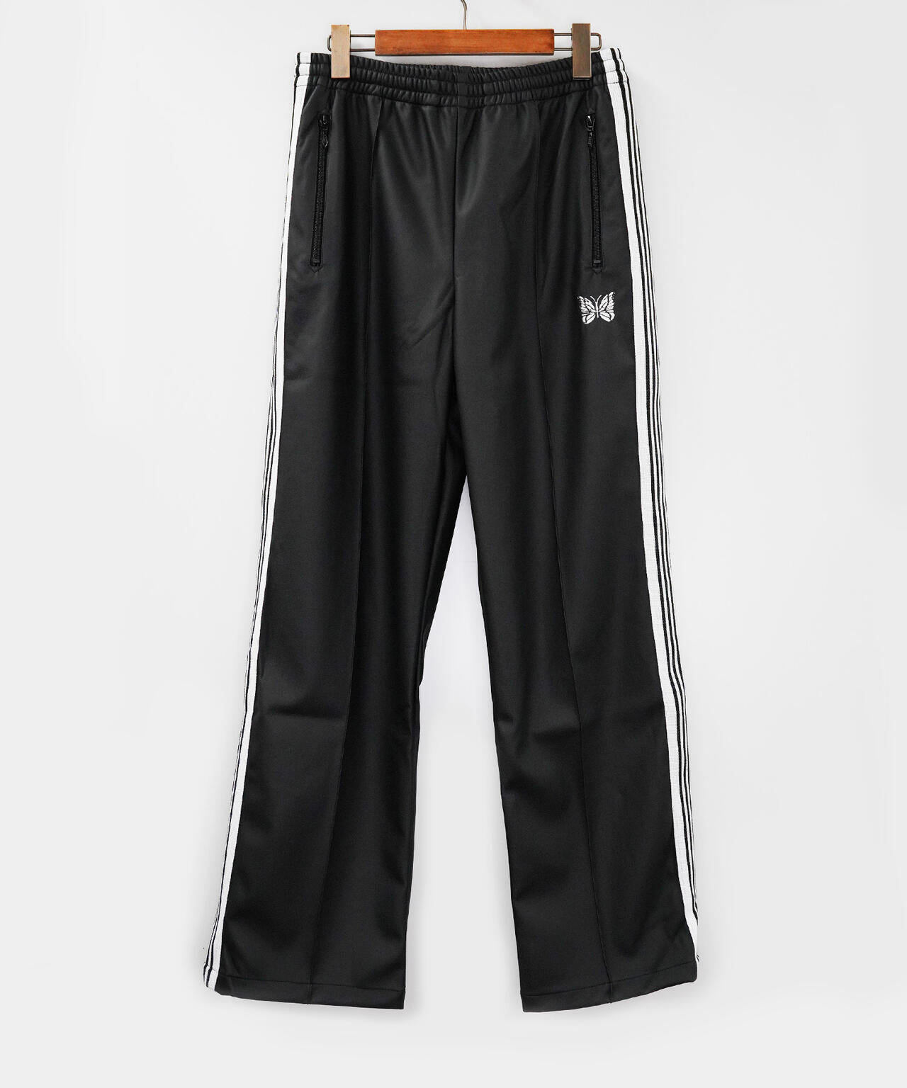 NEEDLES/ニードルズ/【LHP EXCLUSIVE】TRACK PANT SYNTHETIC LEATHER ブラック XS
