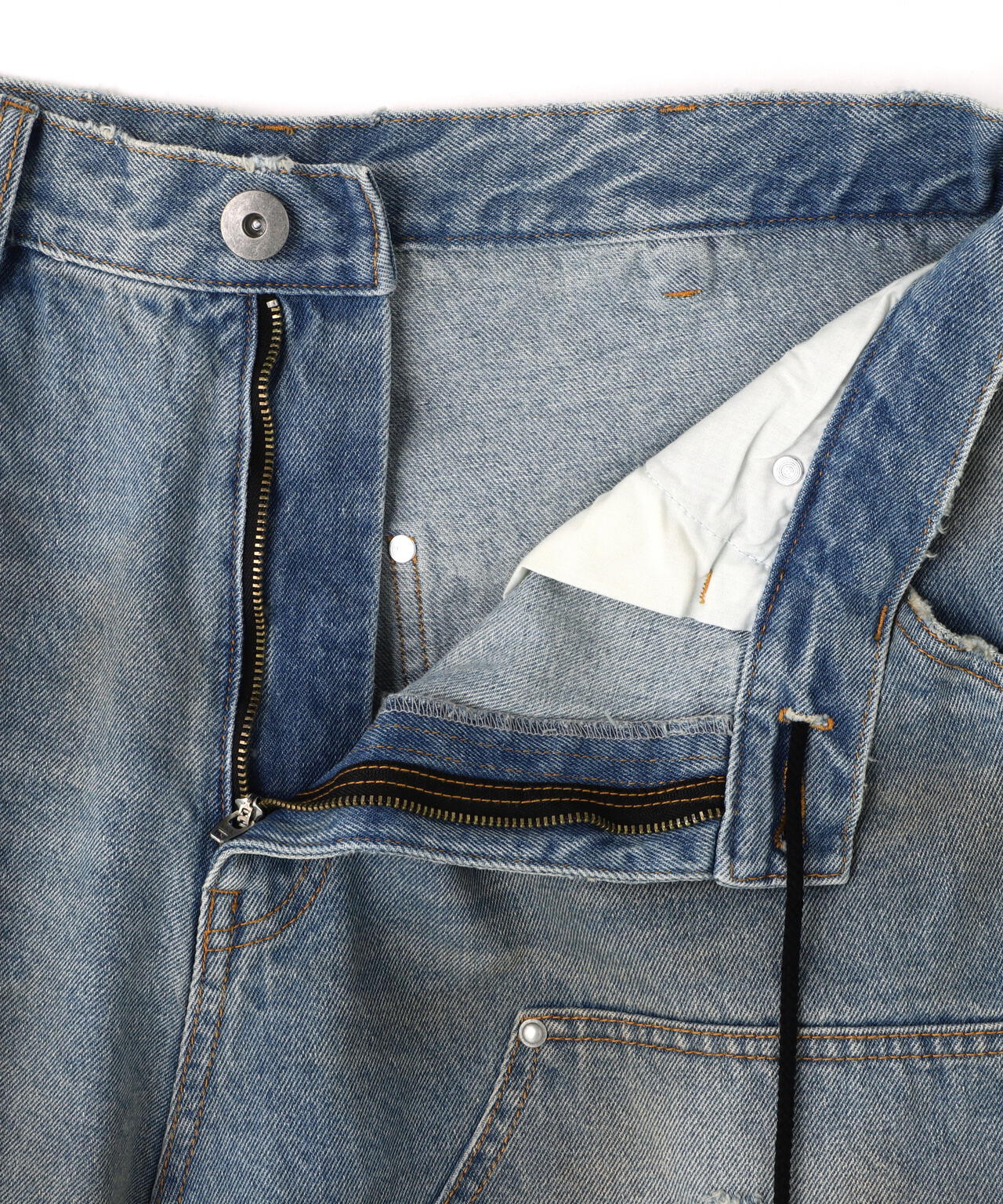 WHITELAND/ホワイトランド/DENIM DOUBLE KNEE SHORT PANT | L.H.P