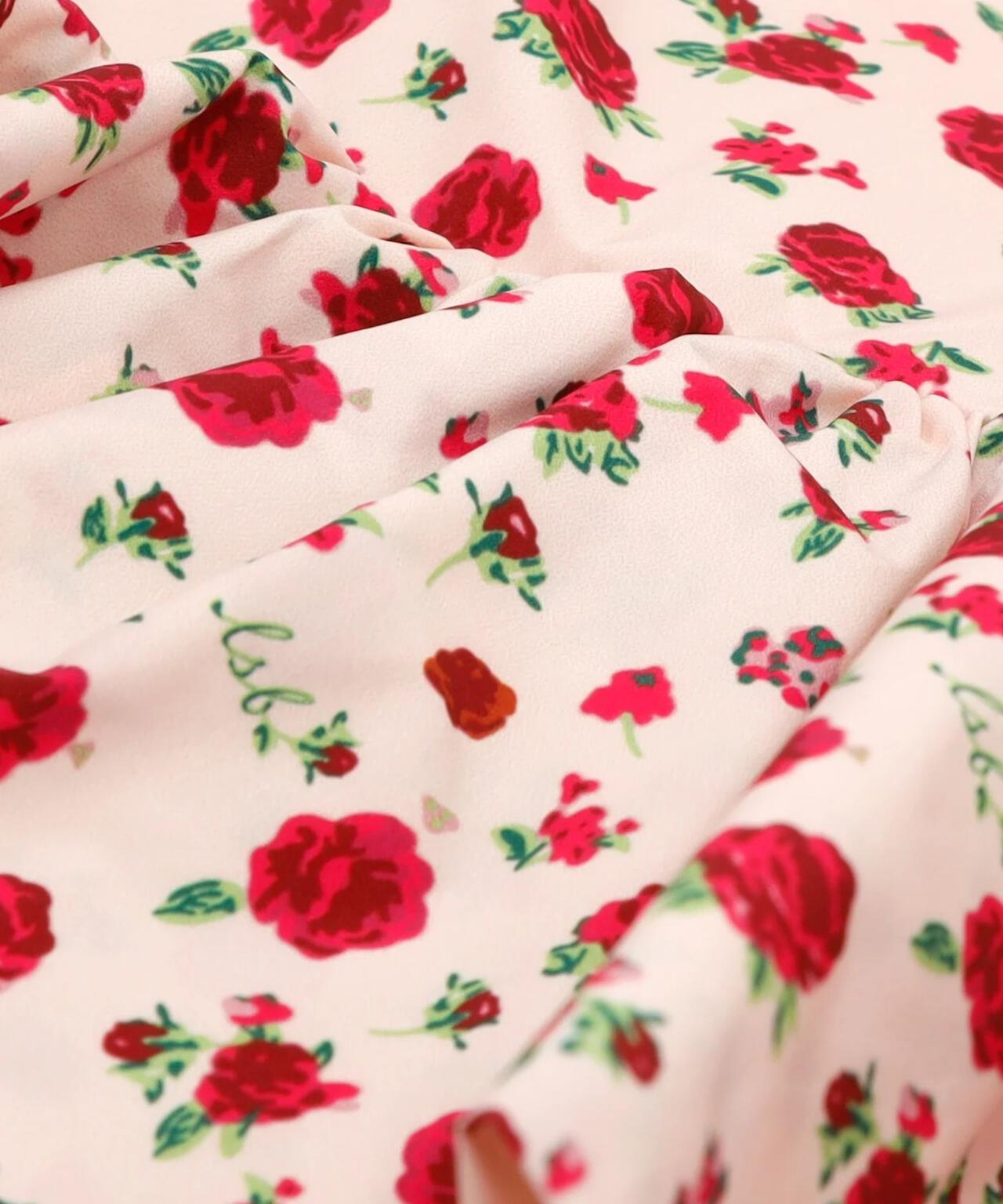 littlesunnybite/リトルサニーバイト/rose tiered dress | L.H.P