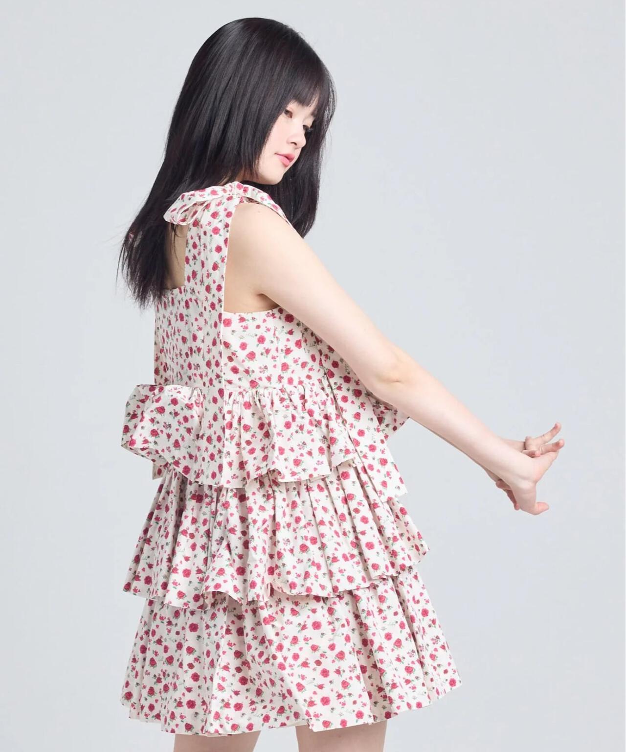 新品タグ付き Prairie Rose Tiered Dress 新品タグ付き Prairie Rose Tiered Dress 新品タグ付き Prairie