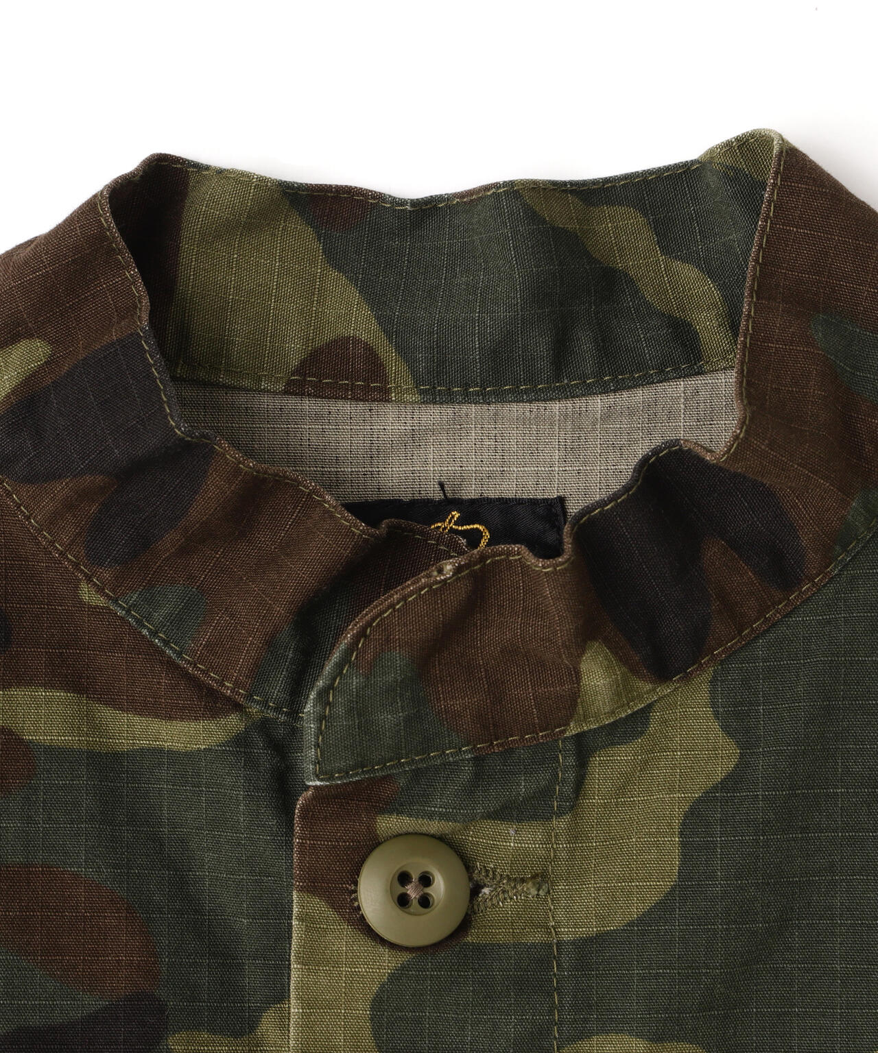 NEEDLES/ニードルズ/STAND COLLAR ARMY SHIRT - CAMO | L.H.P