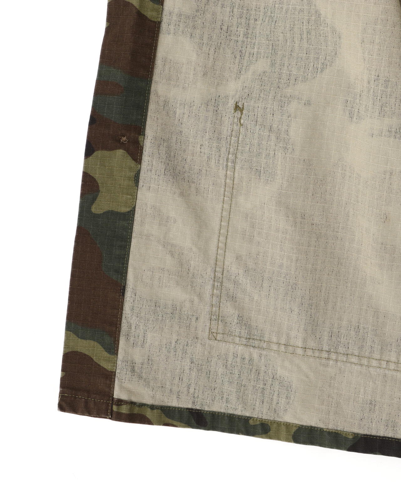 NEEDLES/ニードルズ/STAND COLLAR ARMY SHIRT - CAMO | L.H.P