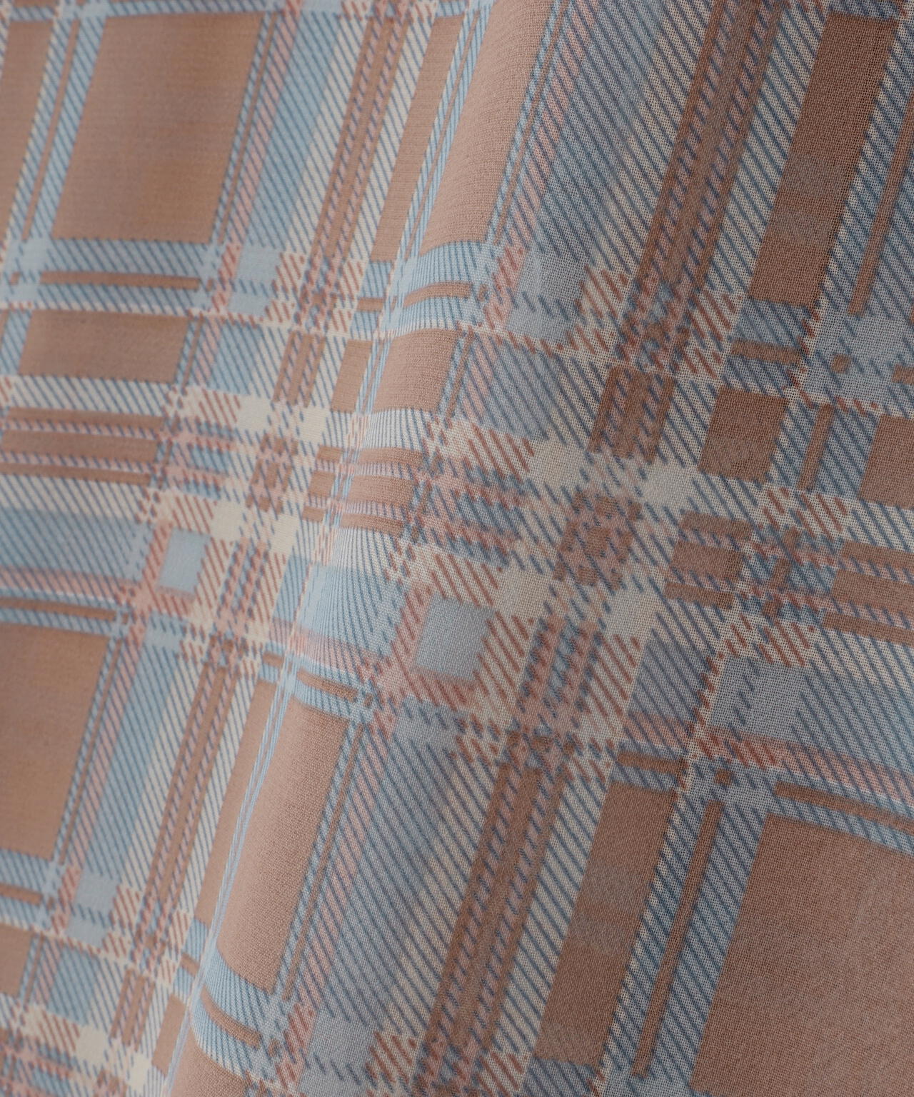 WHITELAND/ホワイトランド/CHIFFON CHECK SHIRT | L.H.P