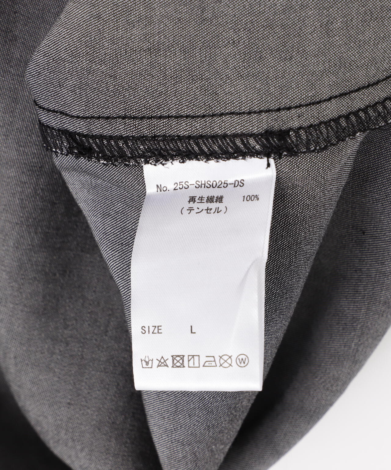 DankeSchon/ダンケシェーン/TENCEL OPENCOLLAR S/S SHIRTS | L.H.P