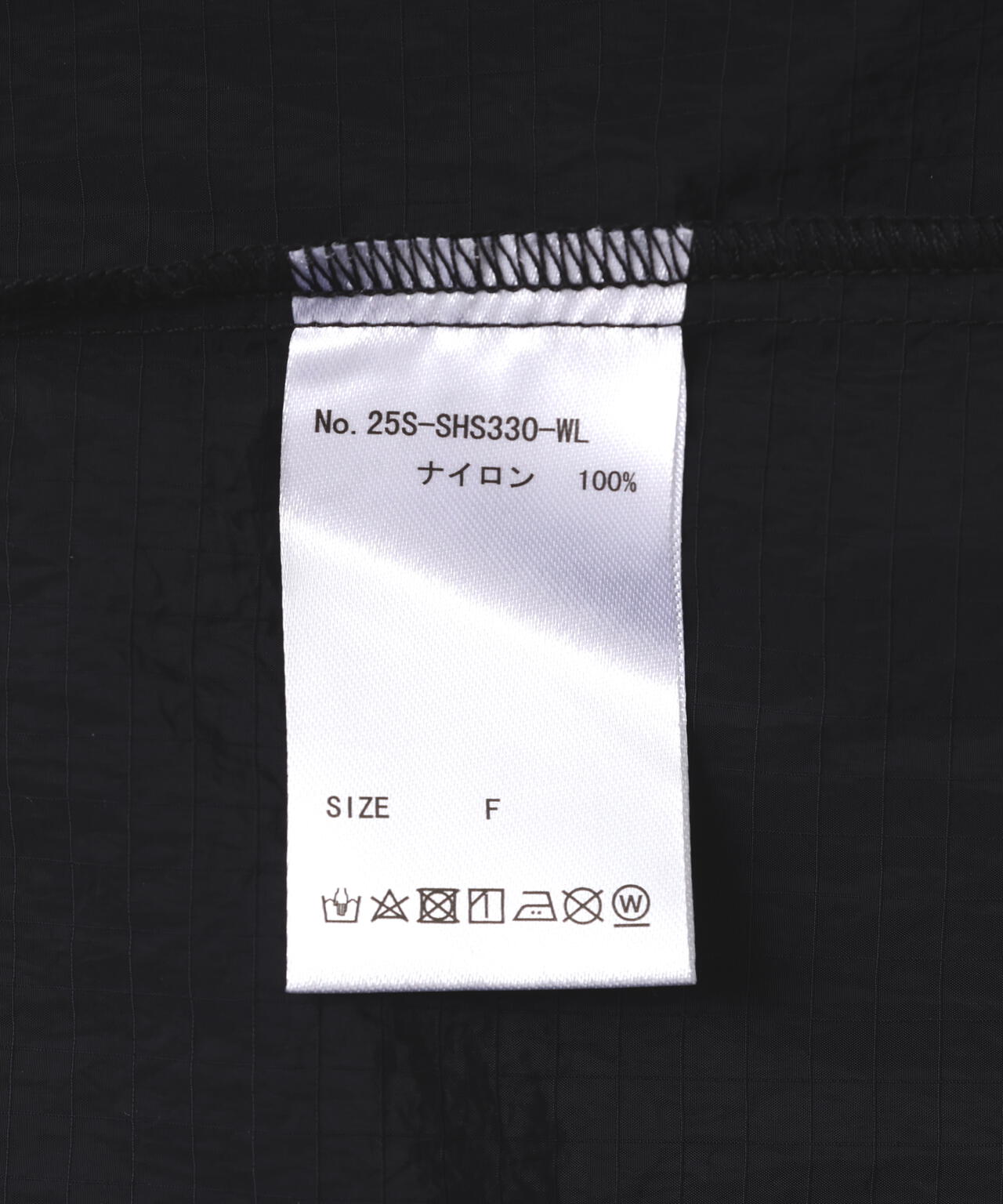 WHITELAND/ホワイトランド/NYLON S/S SHIRT